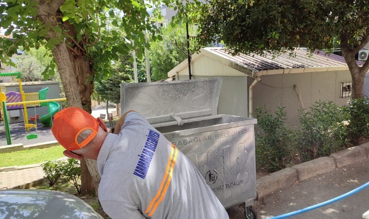 Karabağlar’da bayram boyunca 3148 ton evsel atık toplandı