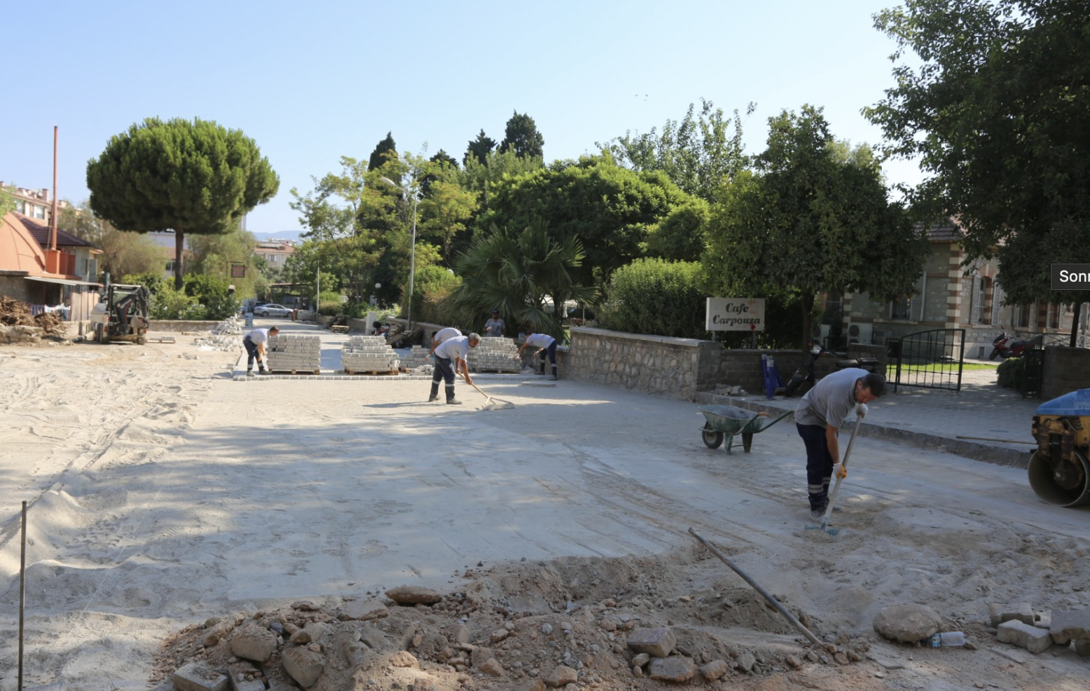 EFES SELÇUK YENİ BİR OTOPARK ALANI KAZANIYOR