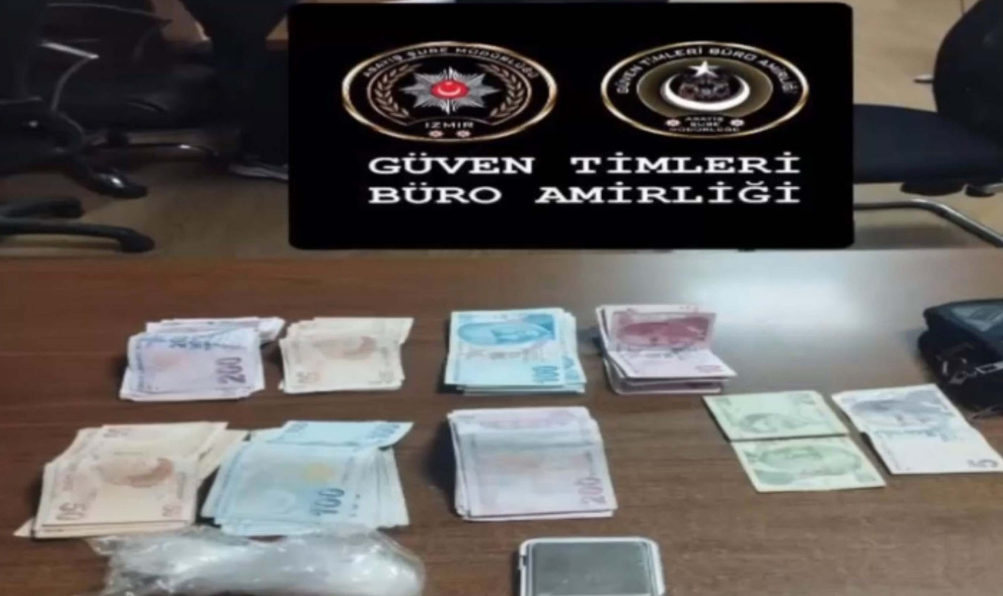 İzmir'de Güven Timi'nden uyuşturucu operasyonu