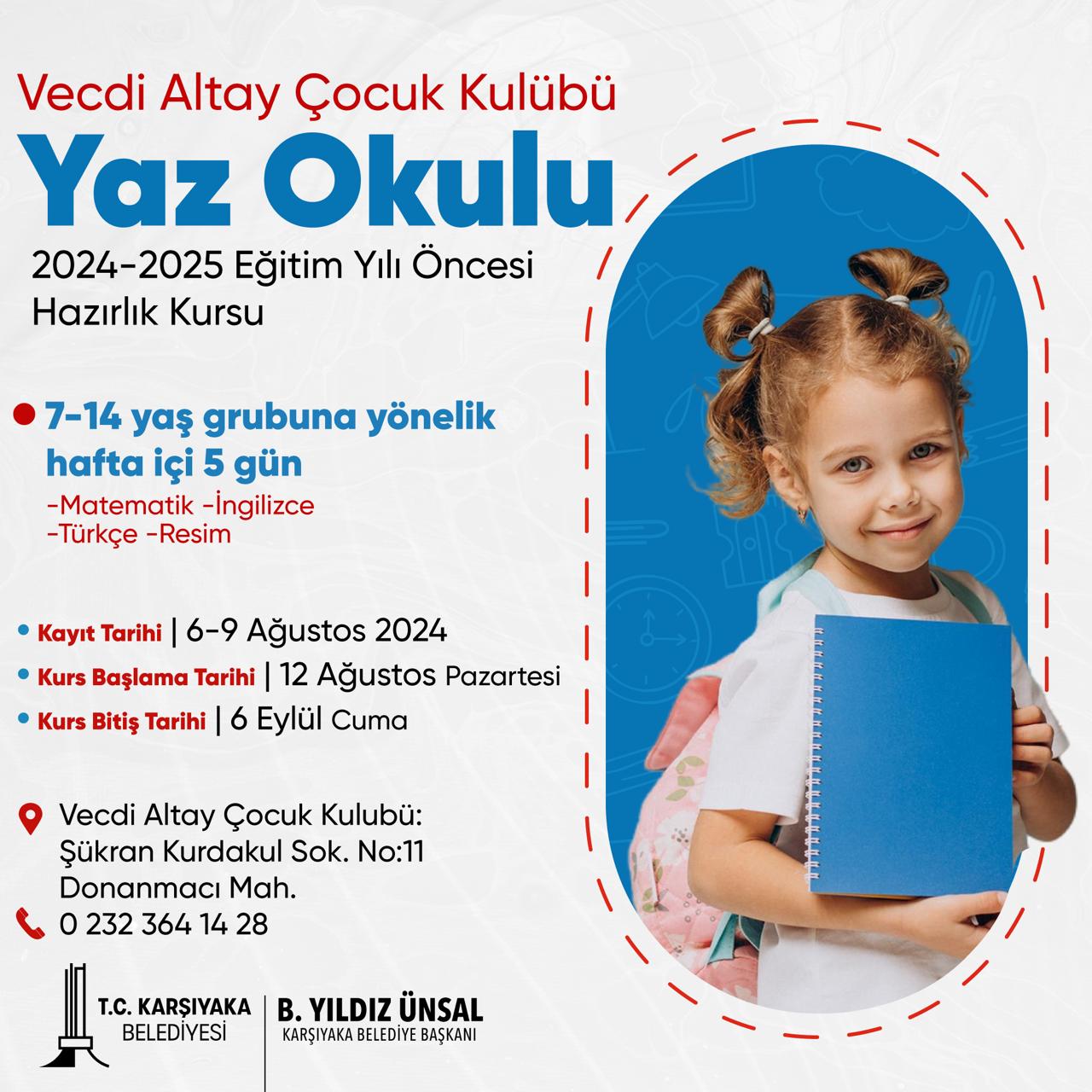 Karşıyakalı çocuklar yeni eğitim yılına hazırlanıyor