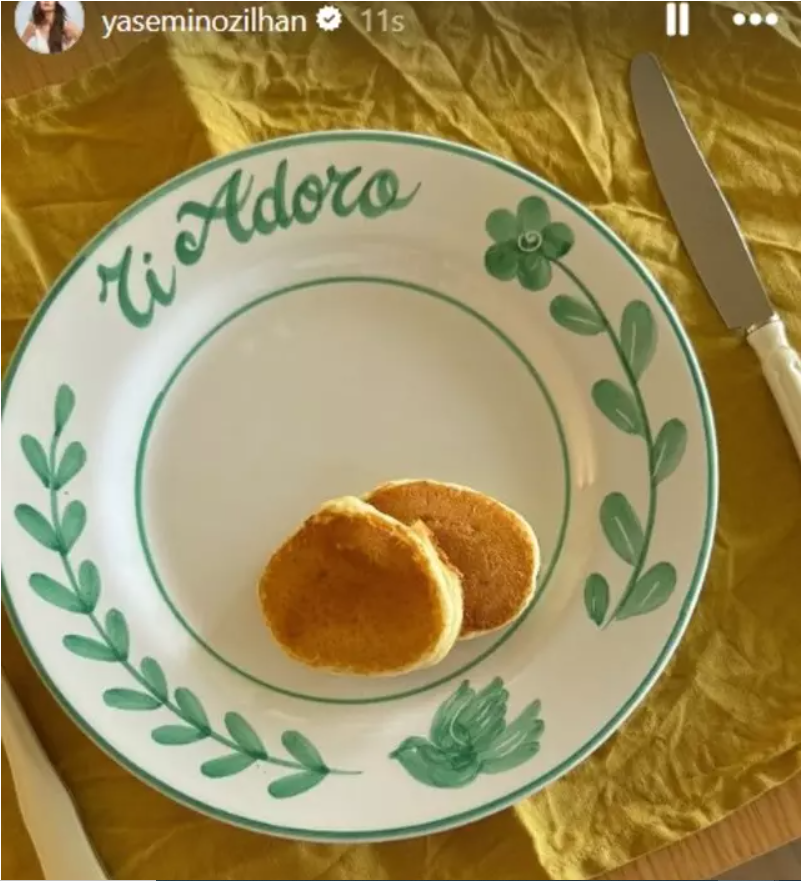 Doktorlar'ın Ela'sı Yasemin Özilhan değişimiyle gündemdeydi. Bir öğününü paylaştı dillere düştü