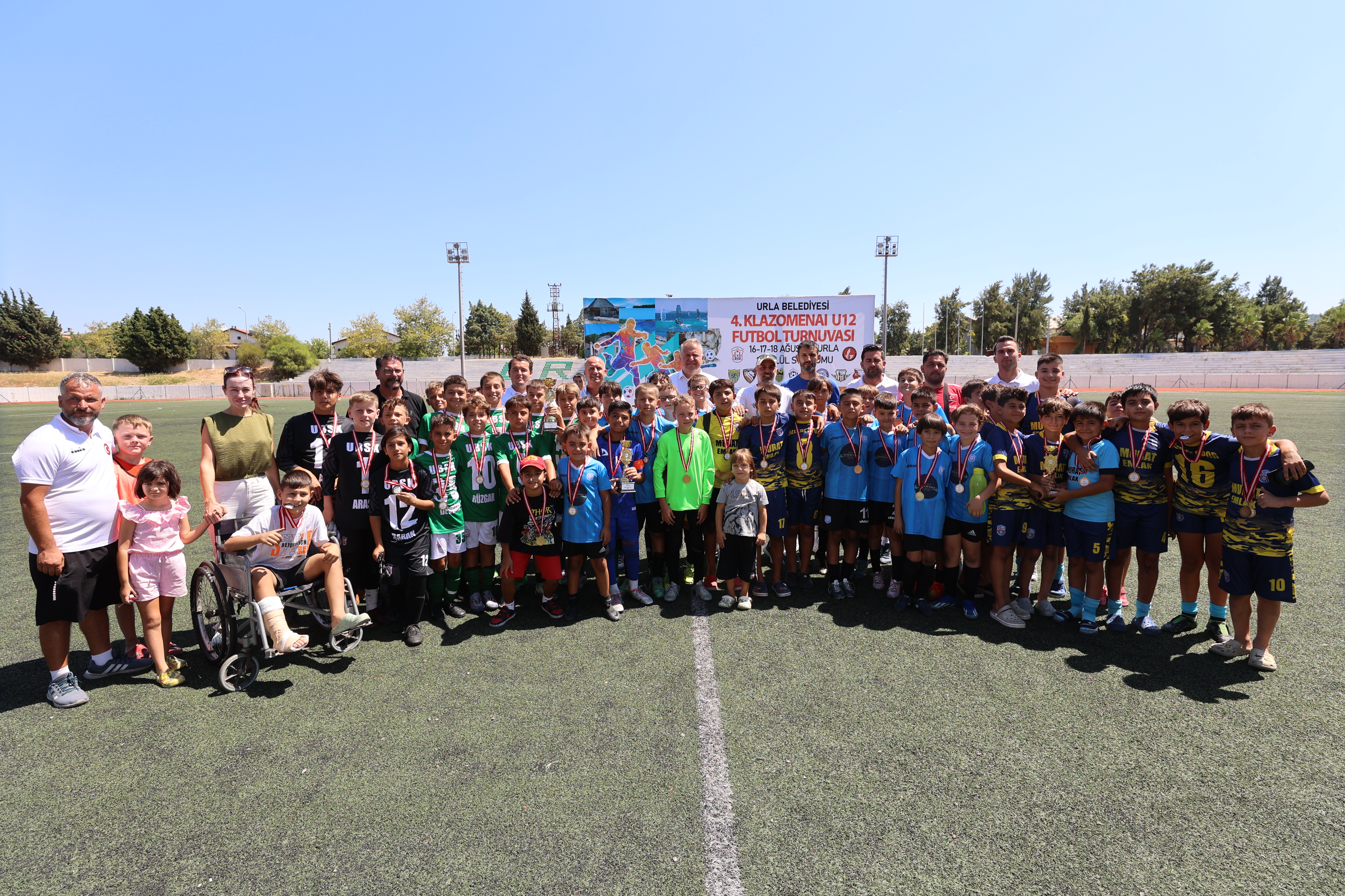 Urla Belediyesi 4. Klazomenai U12 Futbol Turnuvası Sona Erdi