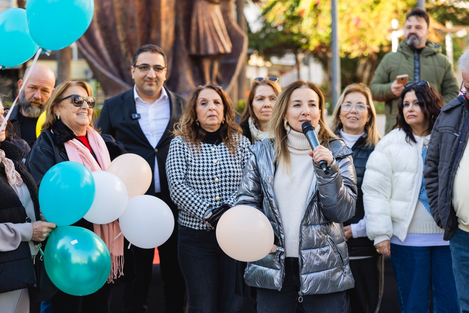 SMA’lı Çağla için sevinç balonları uçuruldu