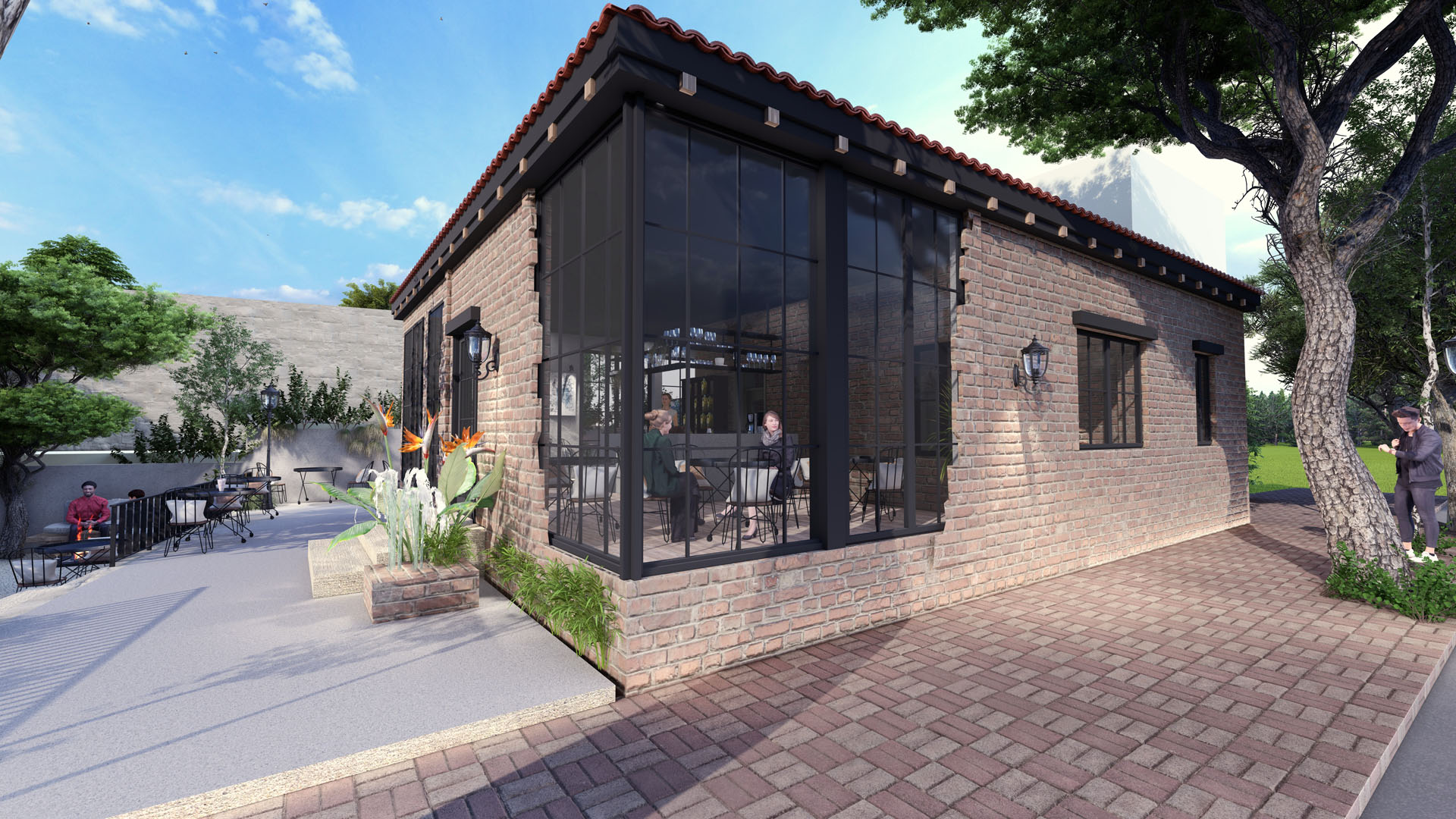 Avlu Güzbel Cafe Yola Çıkıyor