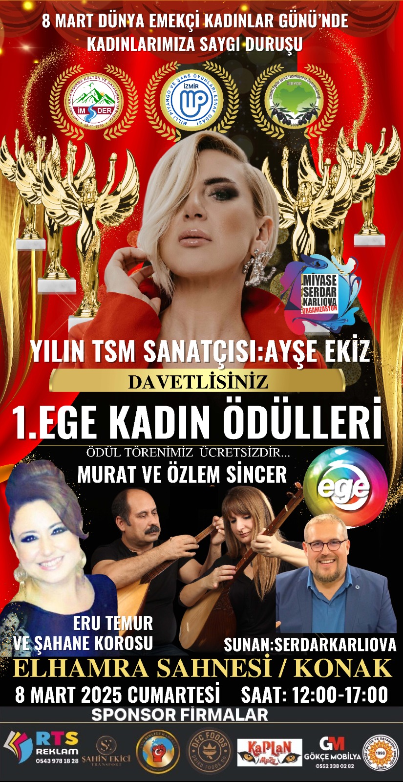 Ege kadınları sahneye çıkıyor