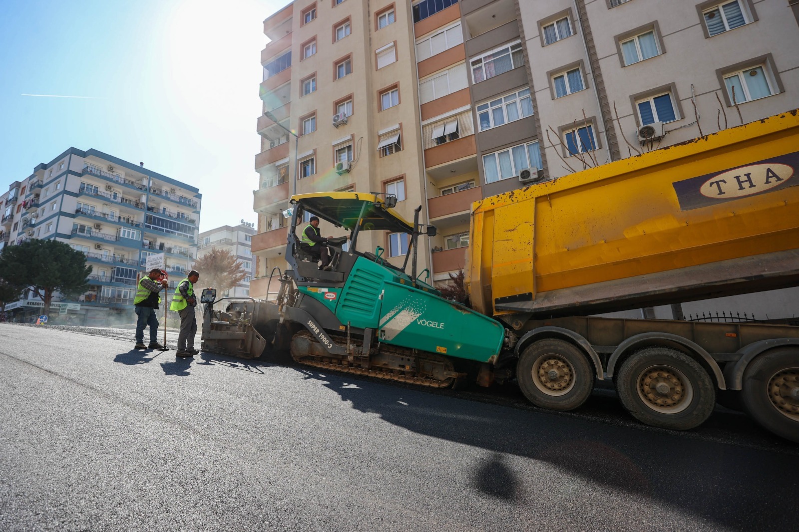 Başkan Görkem Duman, ilçede asfalt seferberliğini sürdürüyor