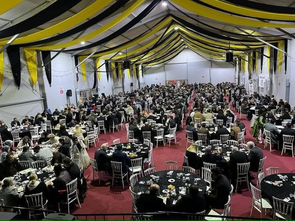 Anadolu Birliği'nin iftar yemeği büyük ilgi gördü