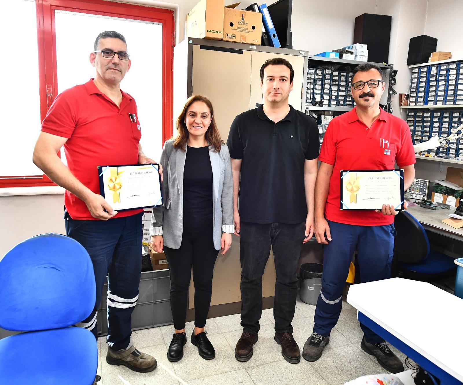 İzmir Metrosu çalışanlarının gurur yılı