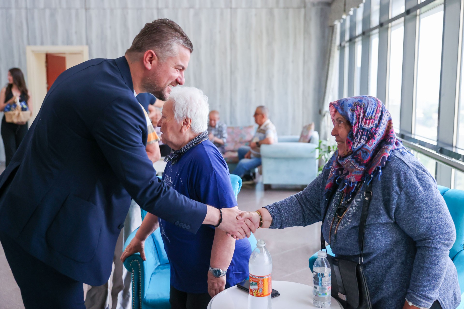 Başkan Görkem Duman’dan huzurevi ziyareti