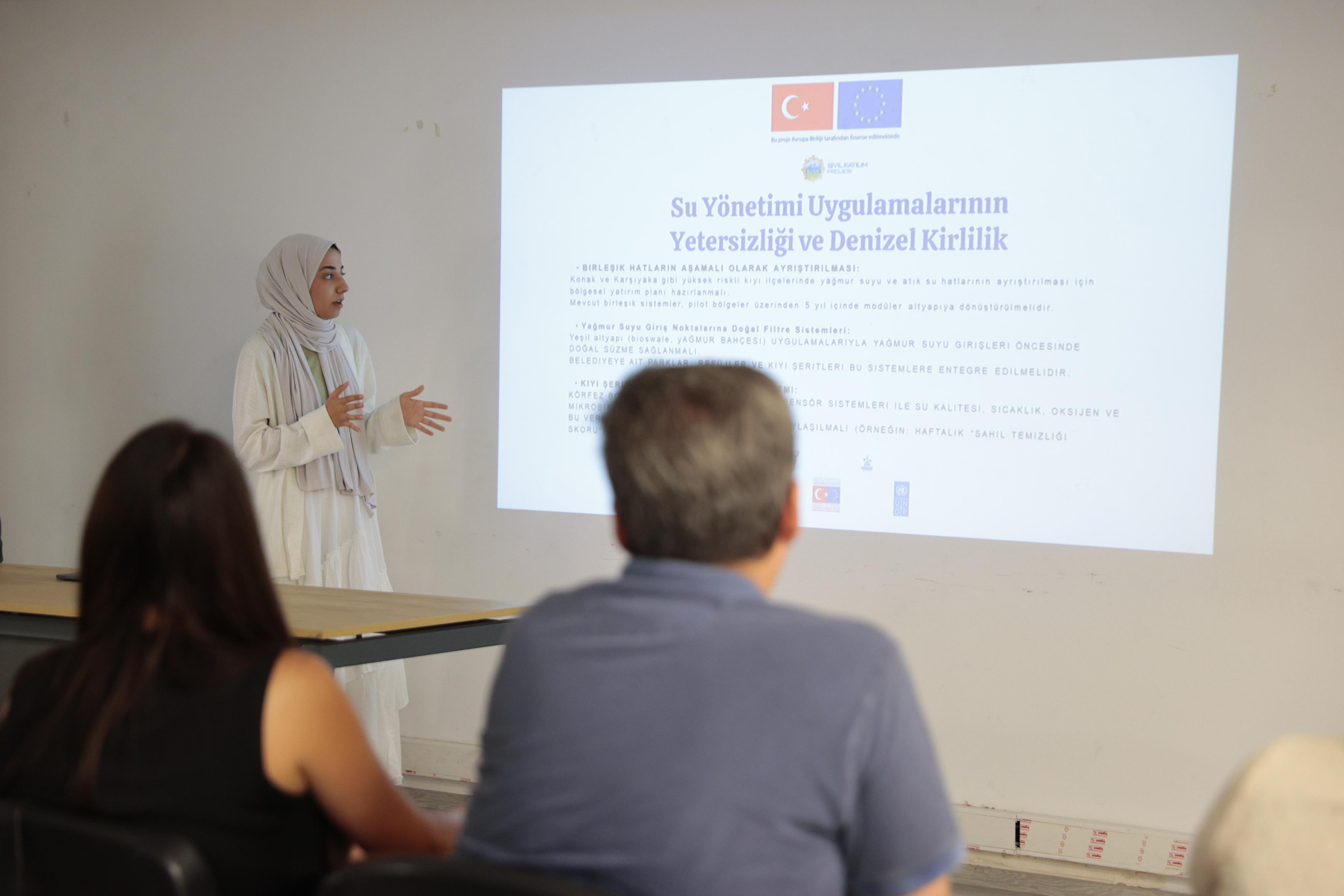 Gençler Konak’ın iklim politikalarına yön veriyor