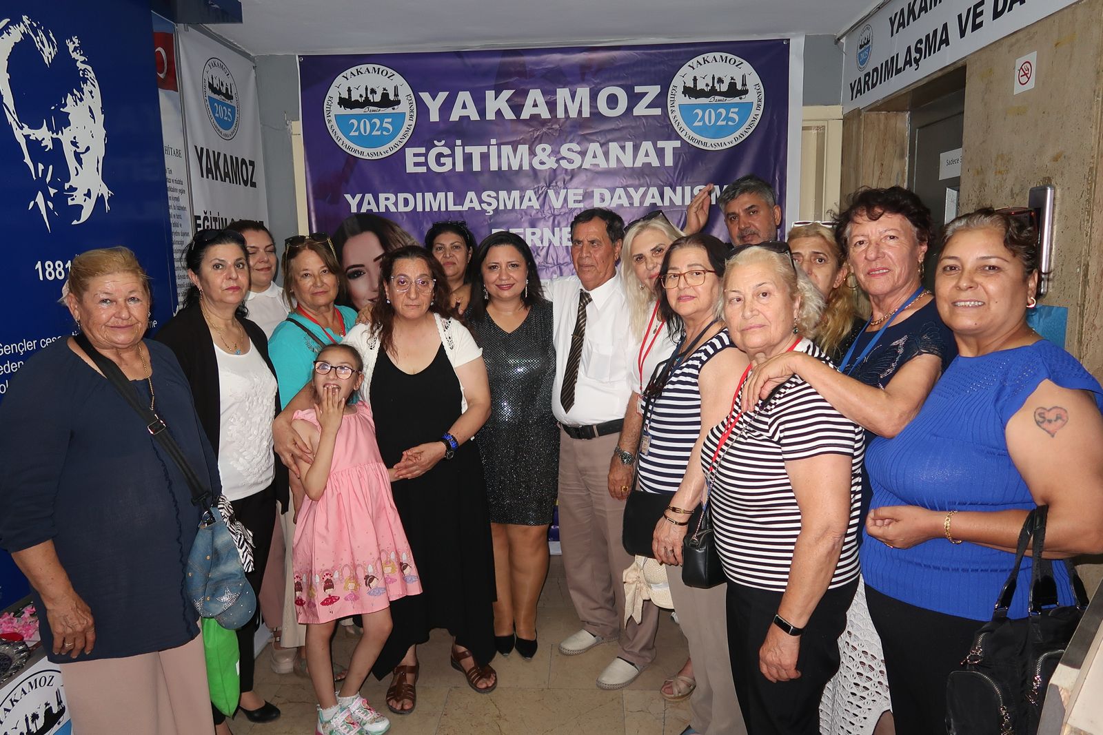 YAKAMOZ DERNEĞİ GÖRKEMLİ BİR TÖRENLE AÇILDI