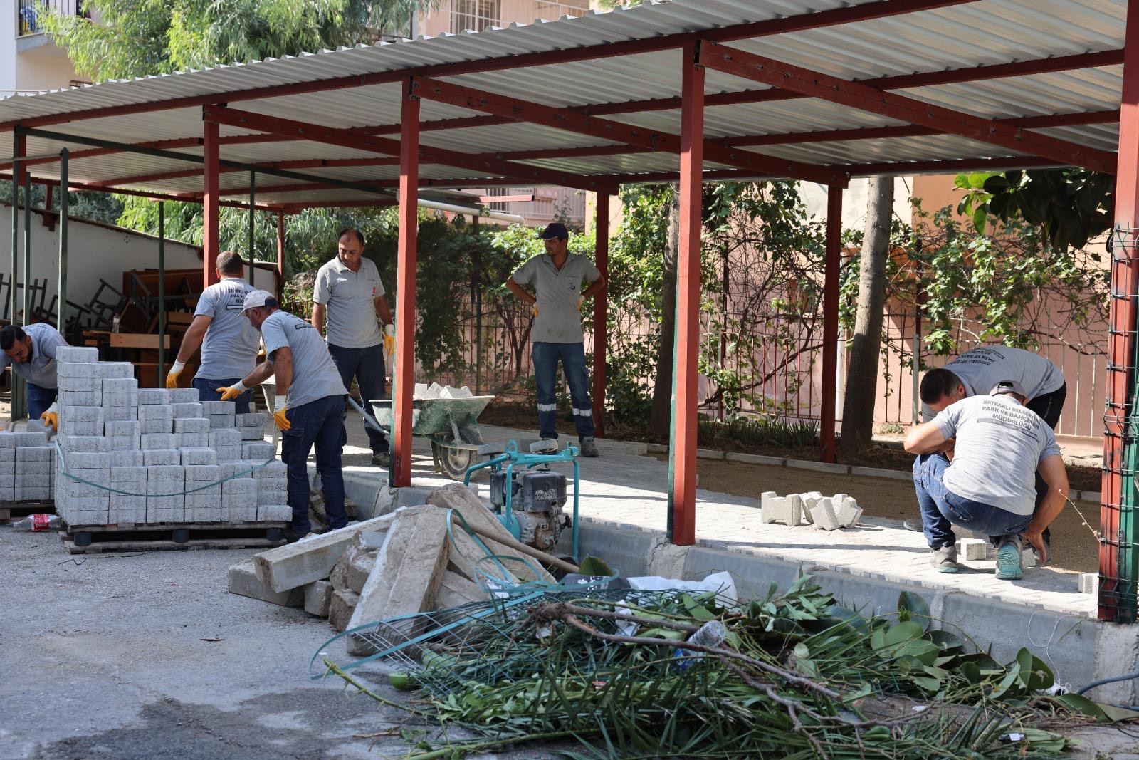 Bayraklı’da okullar yeni sezona hazır