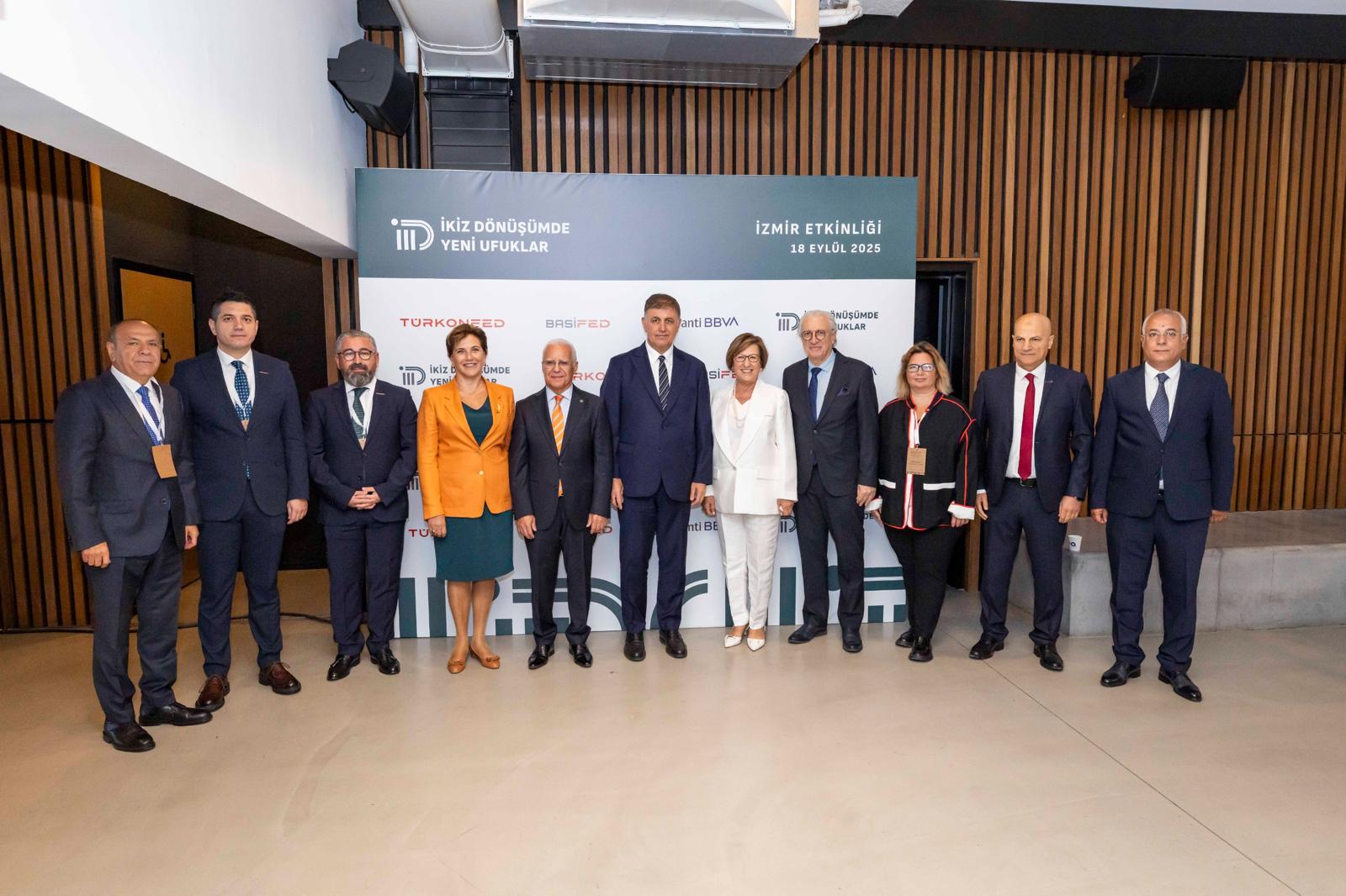 Başkan Tugay TÜRKONFED’in “İkiz Dönüşümde Yeni Ufuklar” toplantısını açtı