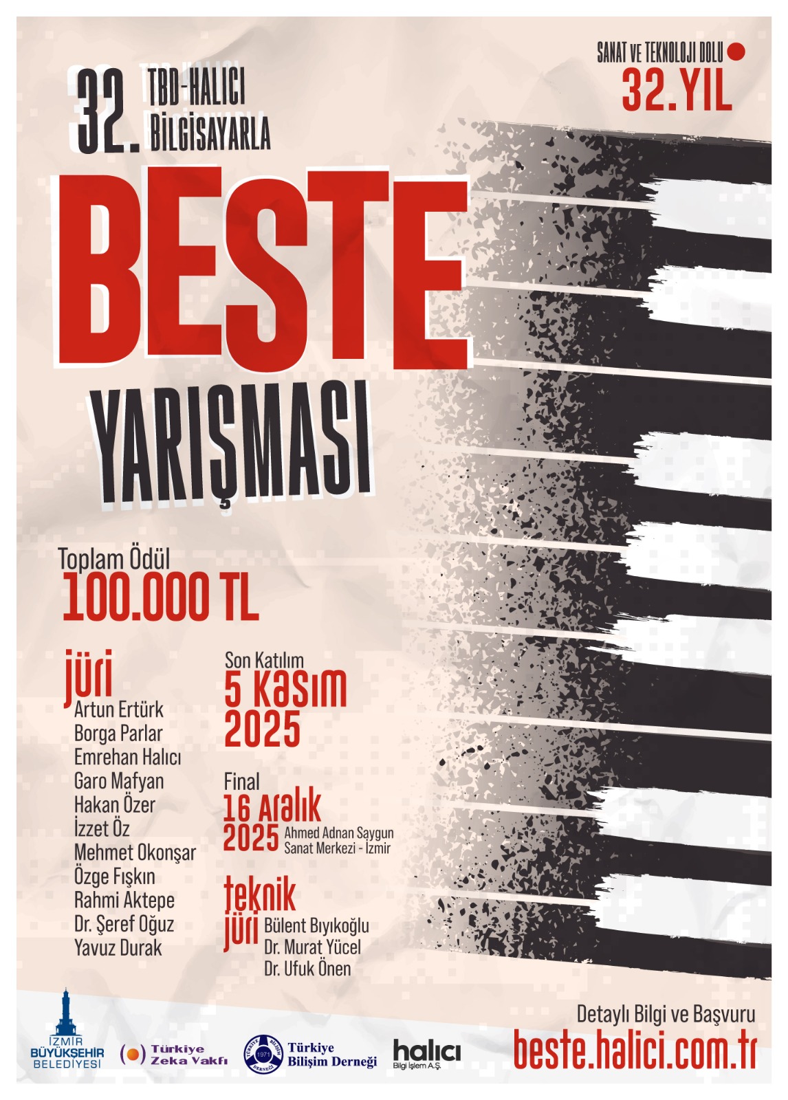 Müzikle teknolojiyi buluşturan beste yarışmasında geri sayım