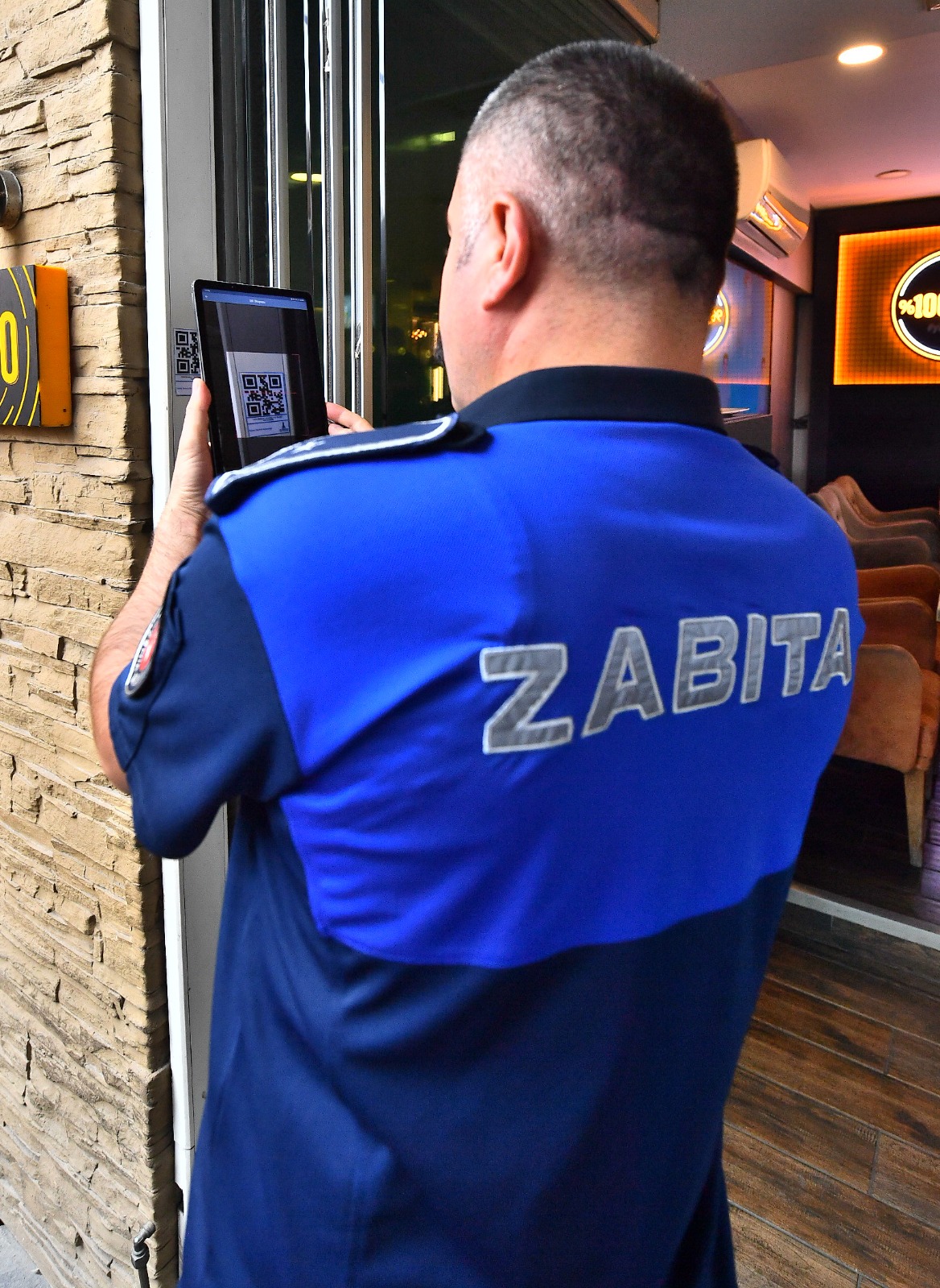 Zabıtadan dijital karne uygulaması