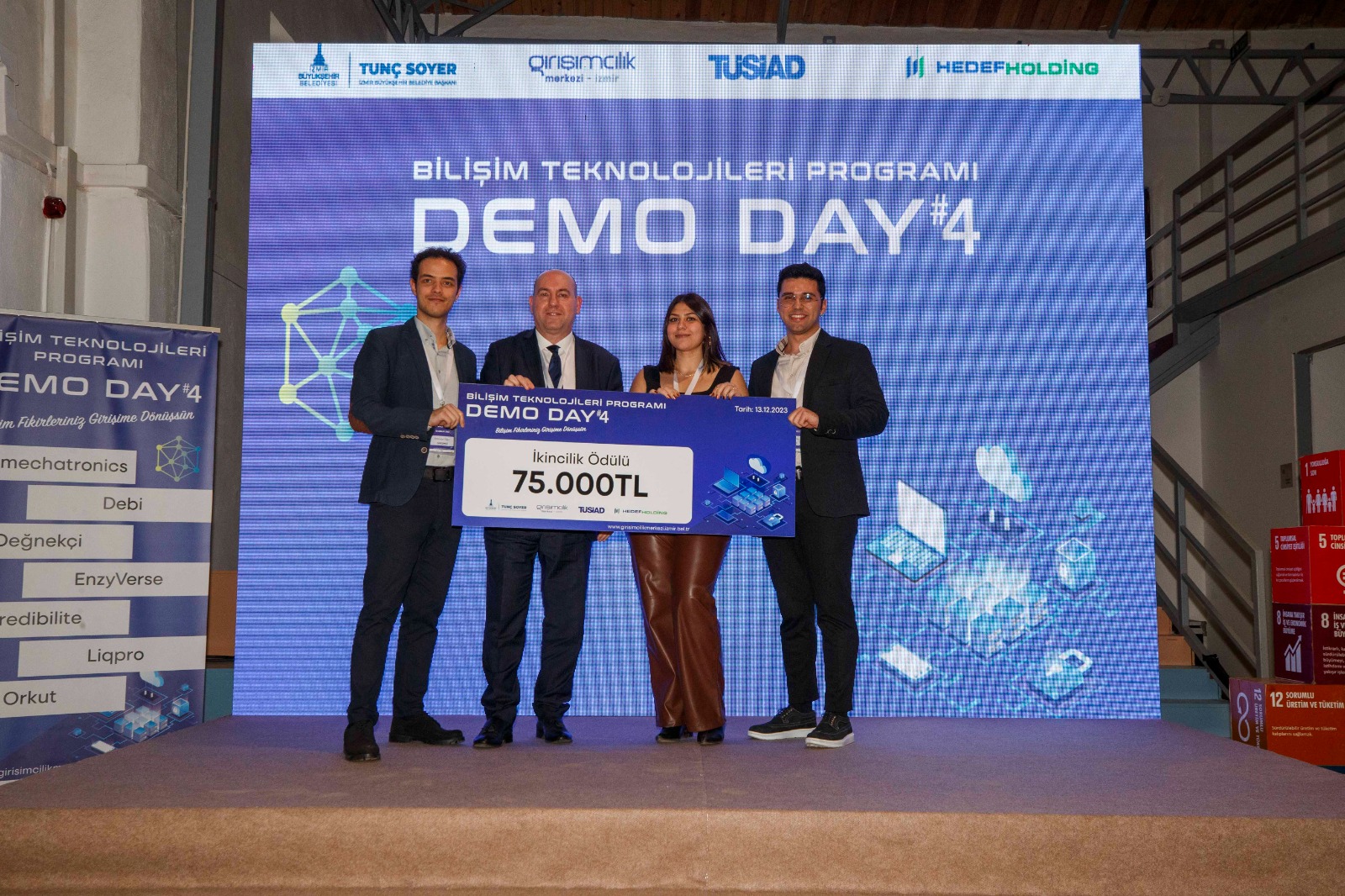 Girişimcilik Merkezi İzmir 2023’ün en başarılı yenilikçi fikirlerini ödüllendirdi