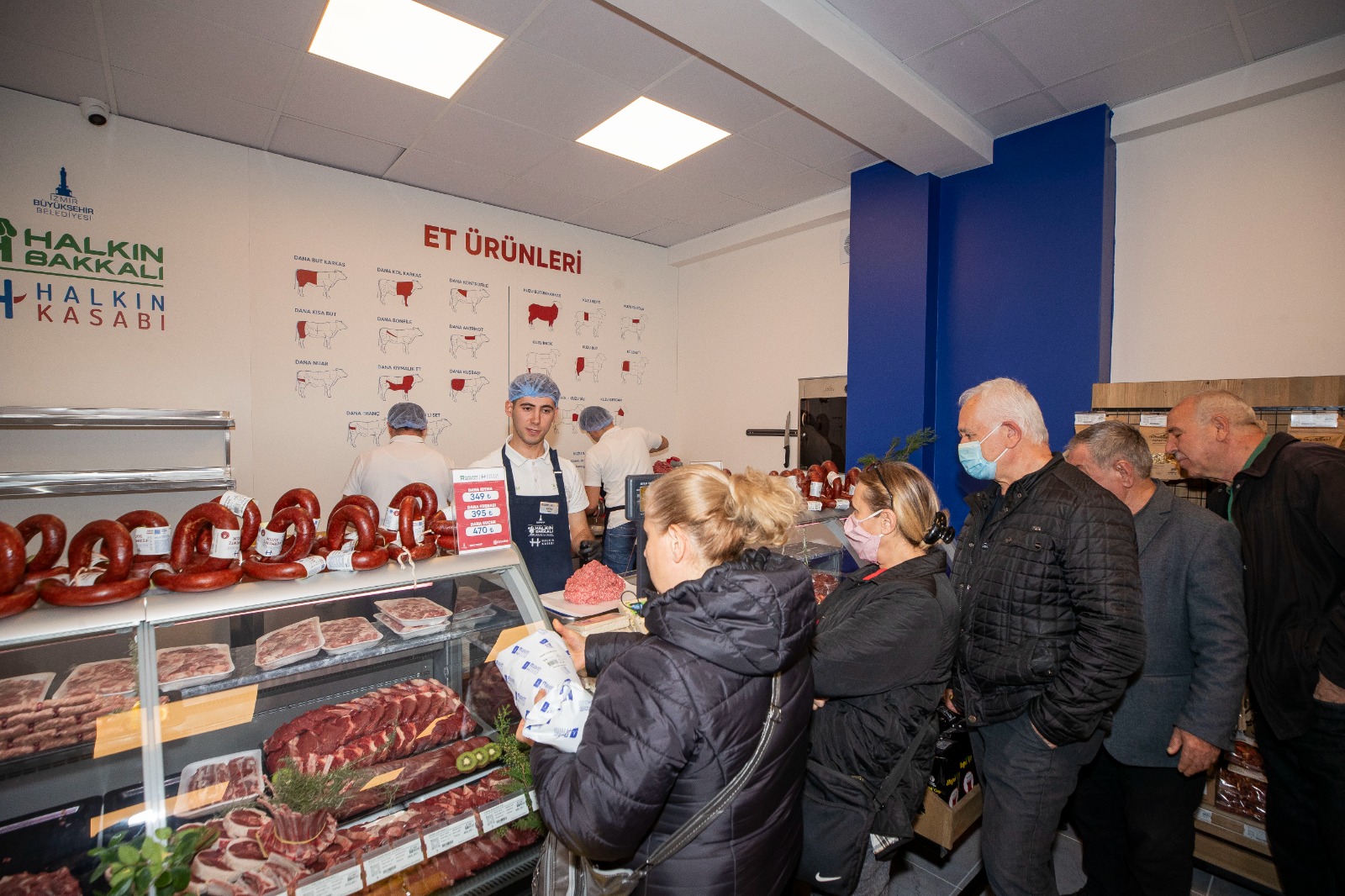 Halkın Bakkalı-Halkın Kasabı, 14’üncü şubesini Şemikler’de açtı