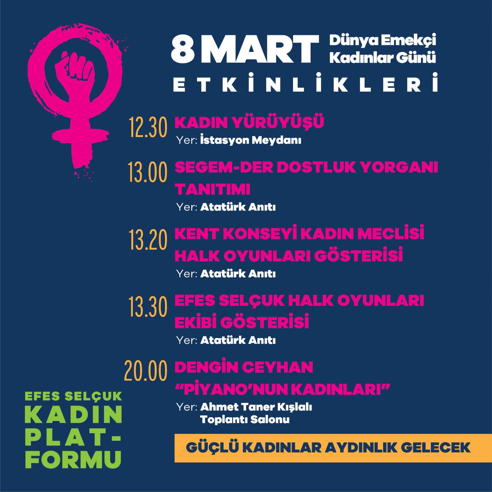 8 Mart'ta Dengin Ceyhan ile kadın ezgileri