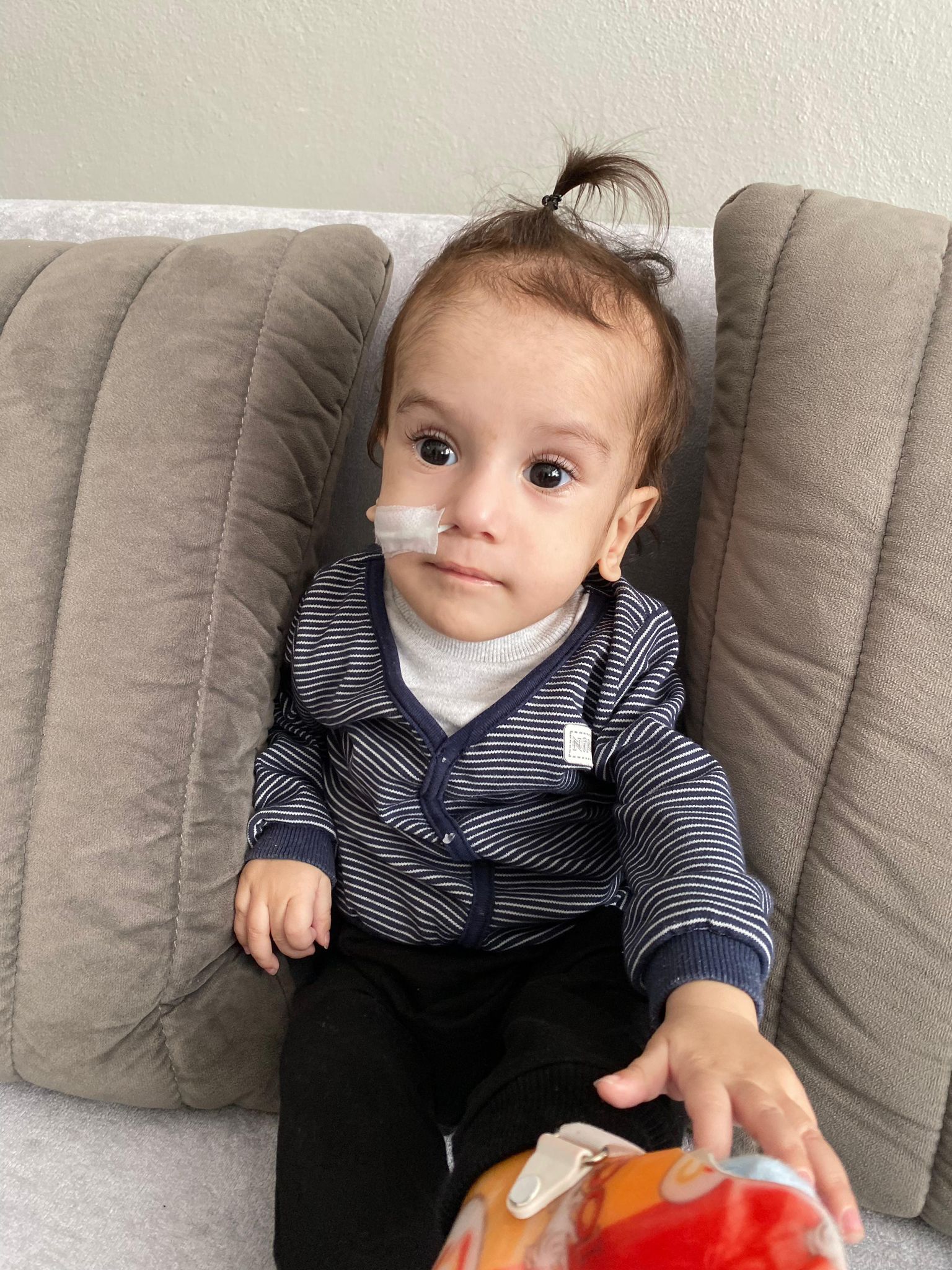 14 AYLIK MİRAN BEBEK SMA İLE MÜCADELE EDİYOR