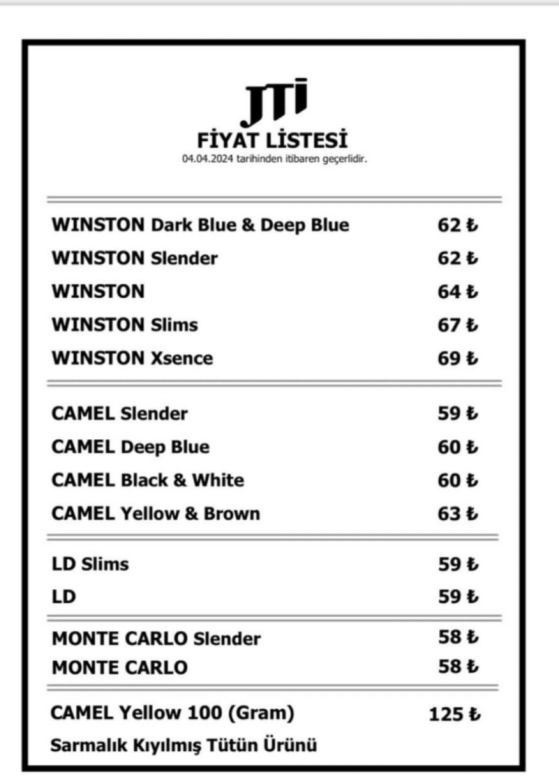 Sigara Fiyatlarına Peş Peşe Zam!