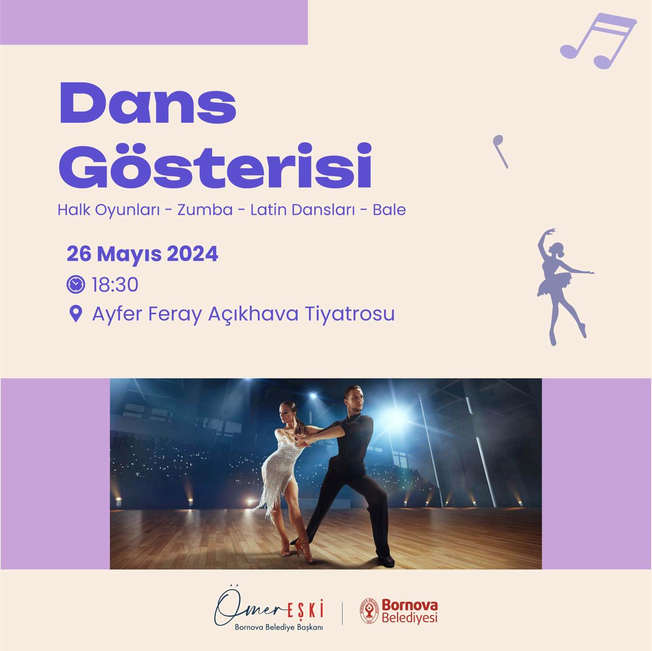 Bornova’da kursiyerler sahneye çıkıyor