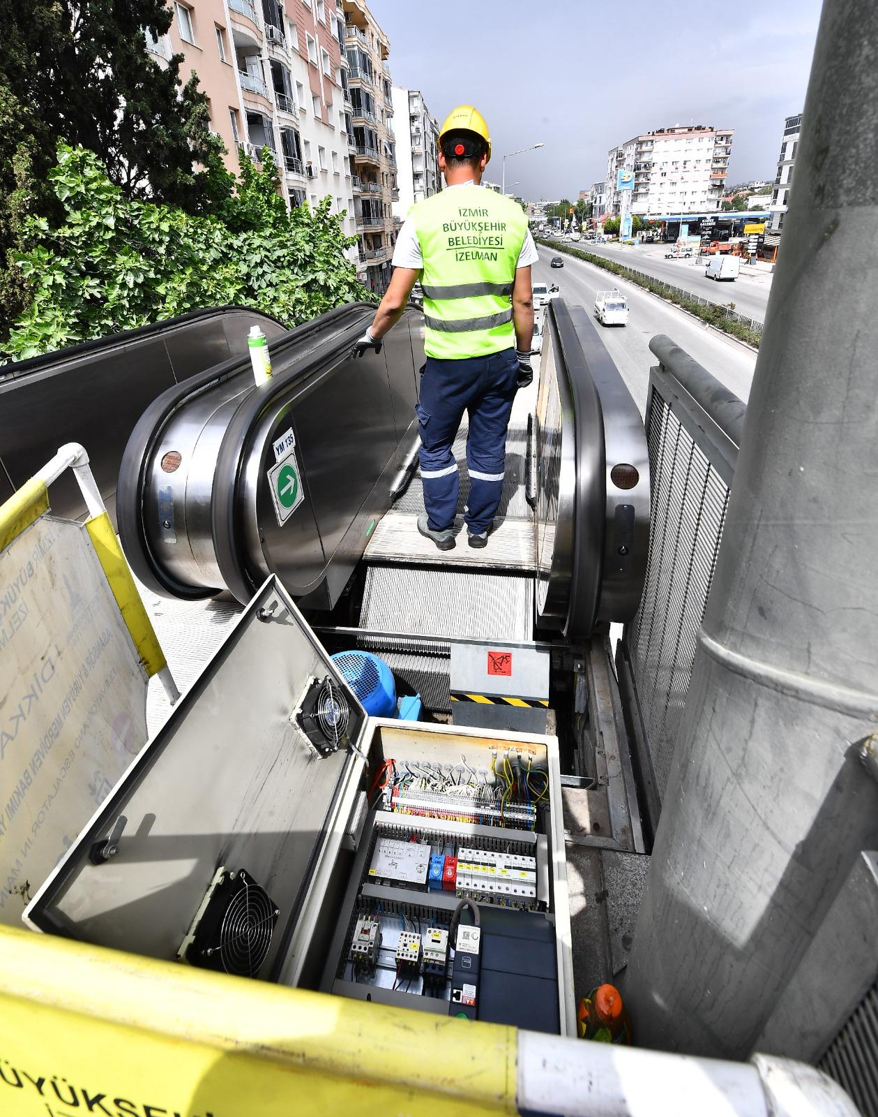 Asansör ve yürüyen merdivenlerin bakımı için özel ekip kuruldu