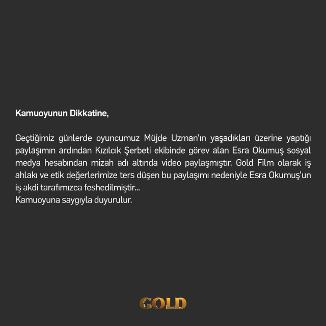 Papımcı duyurdu: Kızılcık Şerbeti'nin makyözü ile iş akdi feshedildi