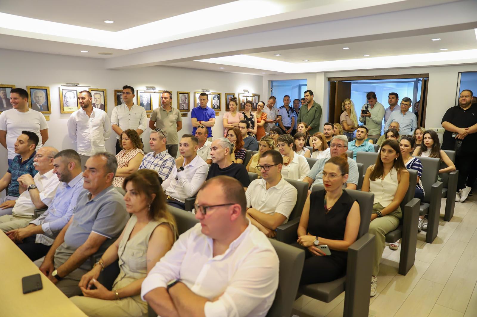 Başkan Denizli, belediye çalışanları ile bayramlaştı