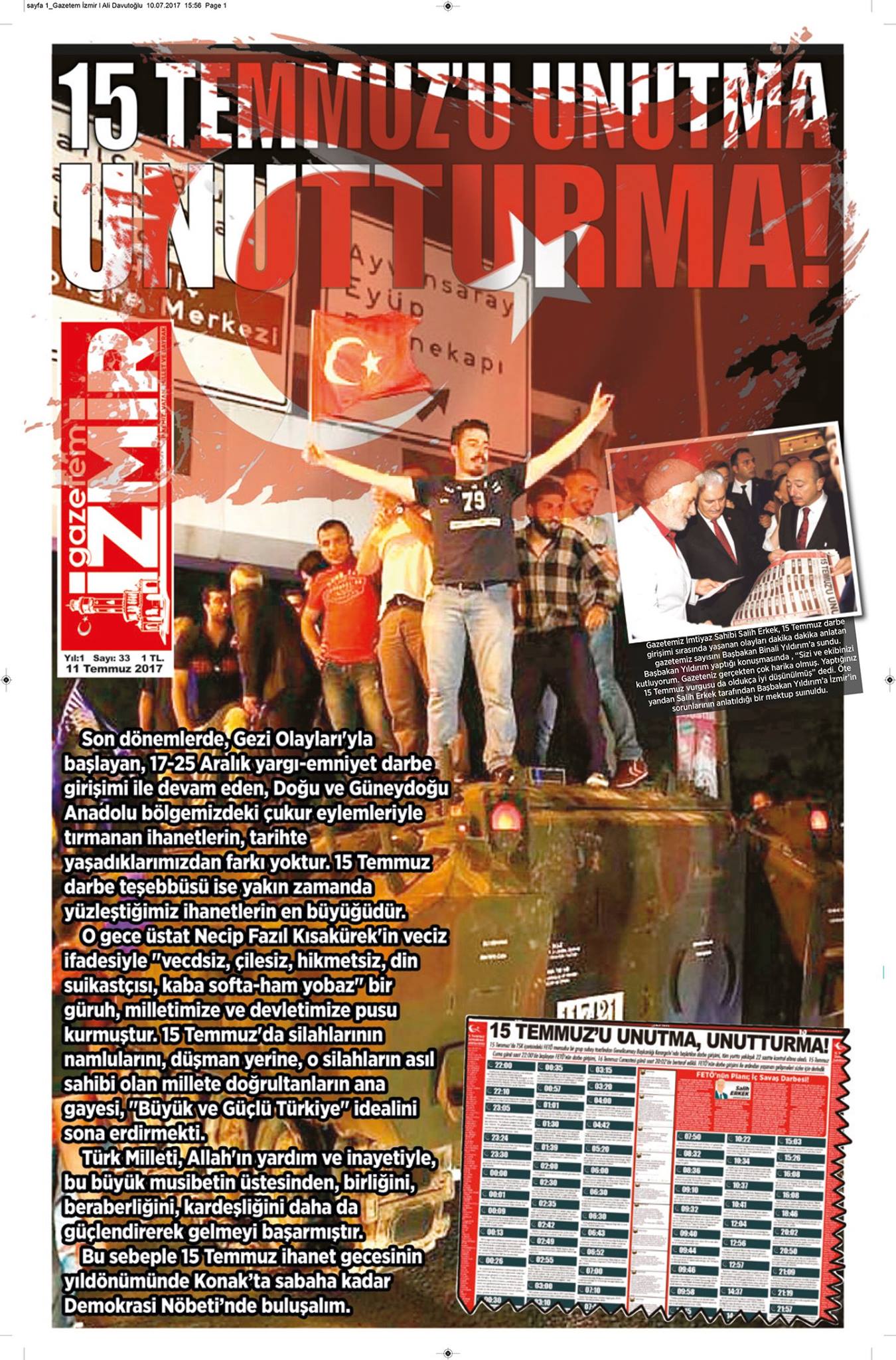 15 Temmuz'da en uzun ve karanlık gecede neler yaşandı?