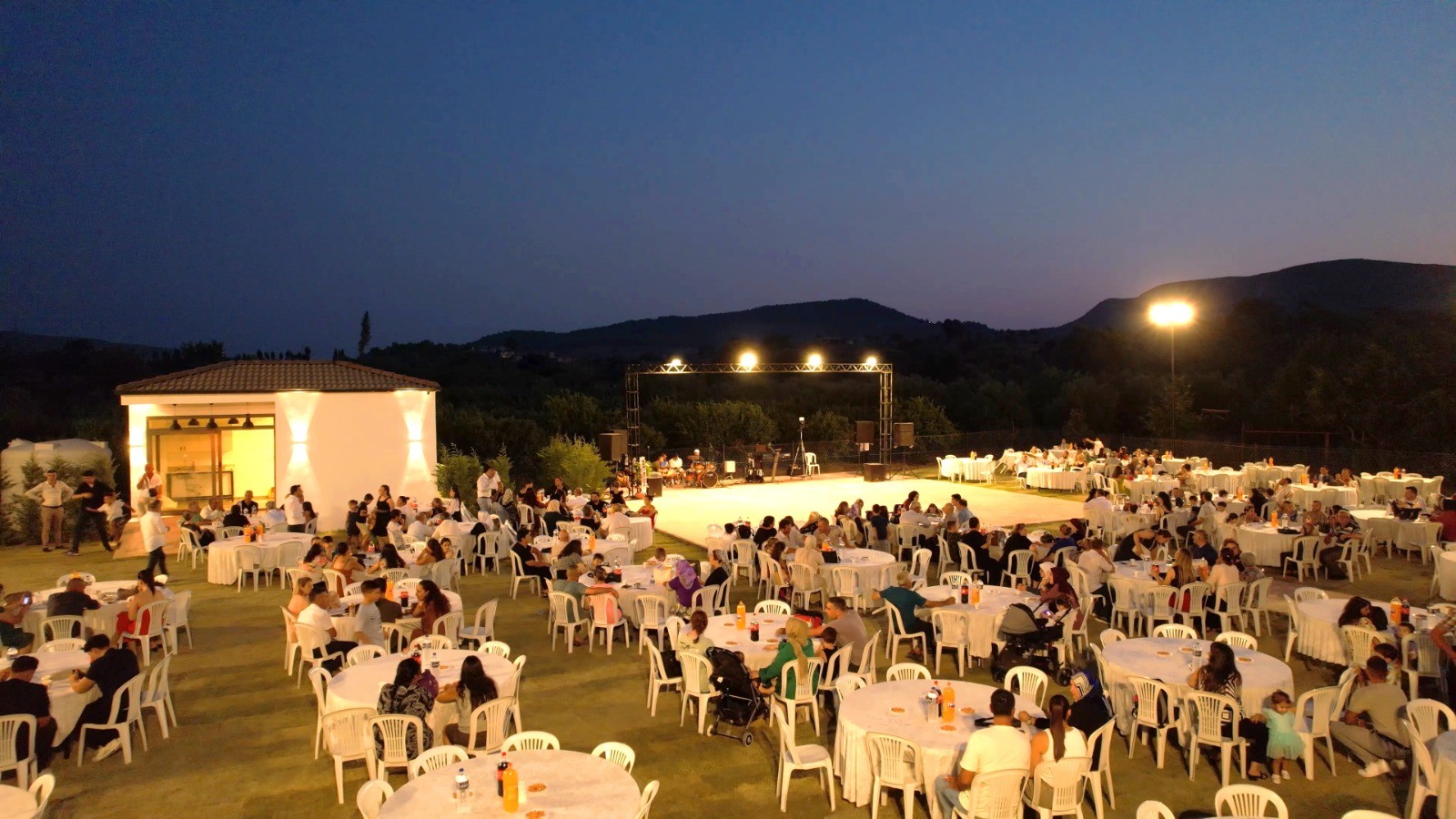 Yelki Düğün Salonunda İlk Düğün Yapıldı