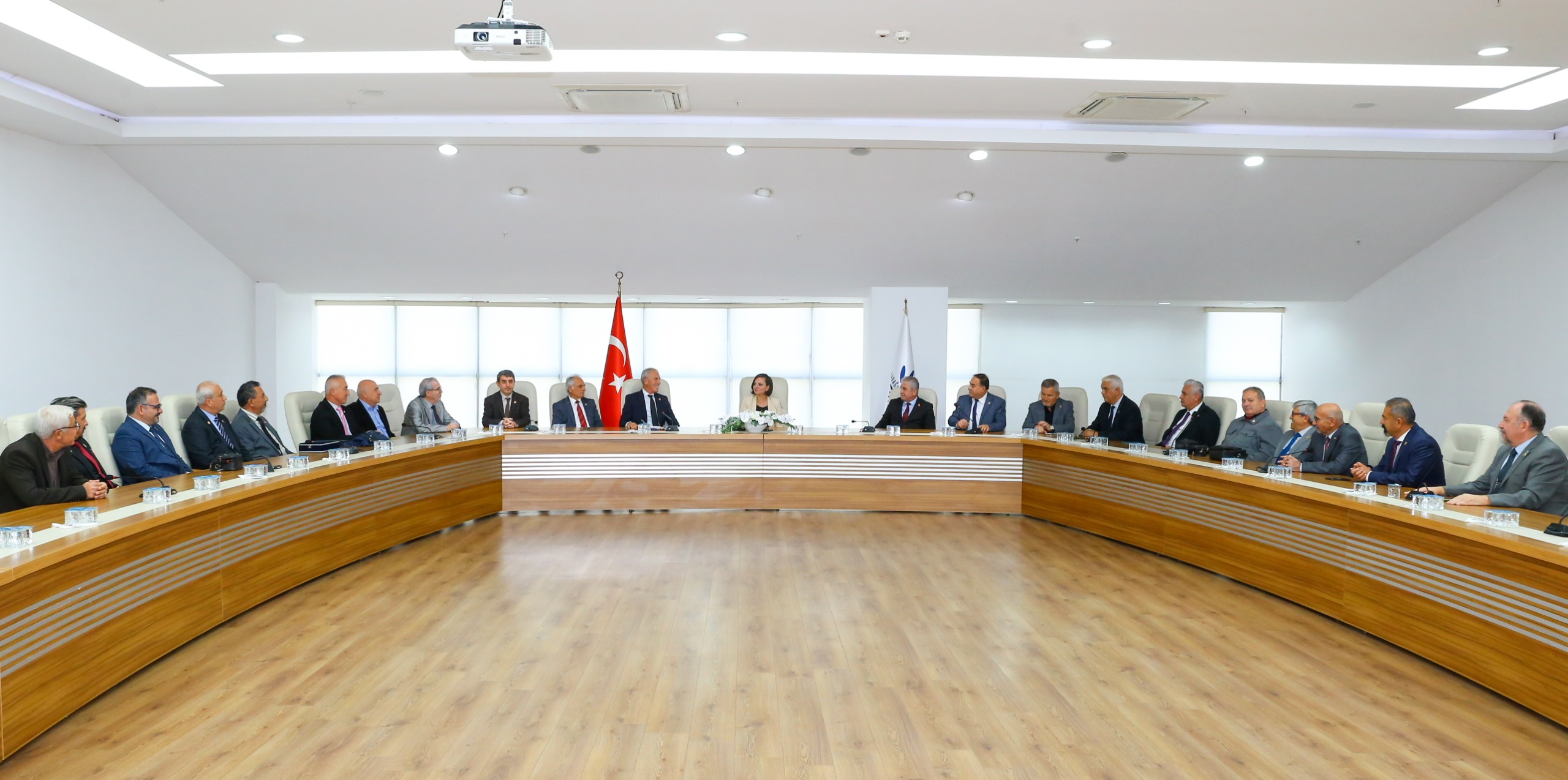 TEMAD tam kadro Başkan Helil Kınay’ı ziyaret etti