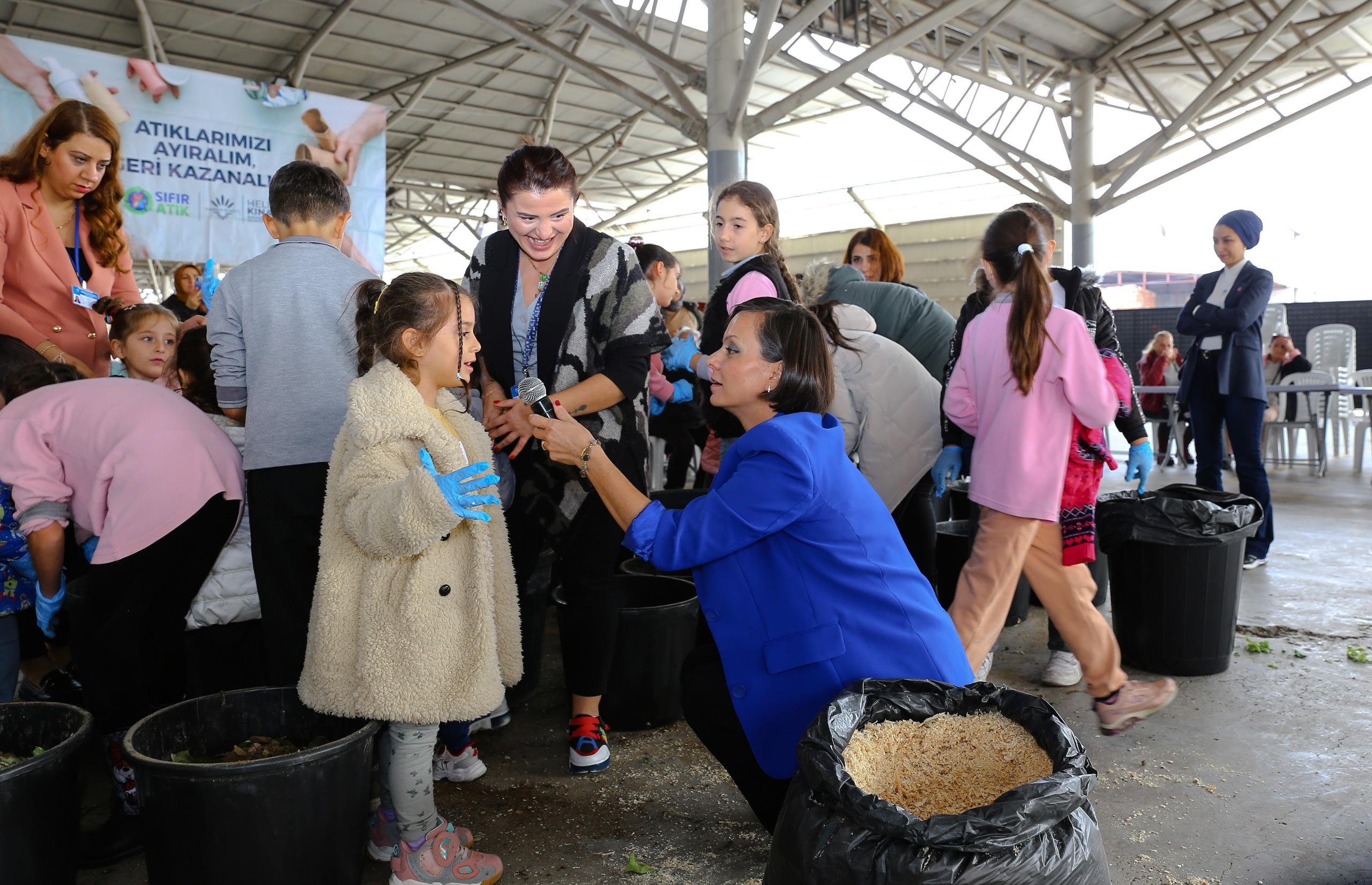 Karabağlar’da çocuklar çevreye sahip çıkıyor