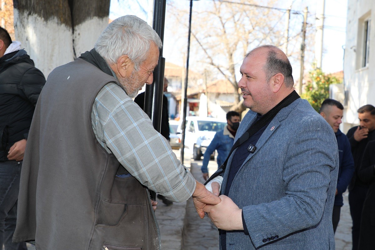 Başkan Çiçek Sahada