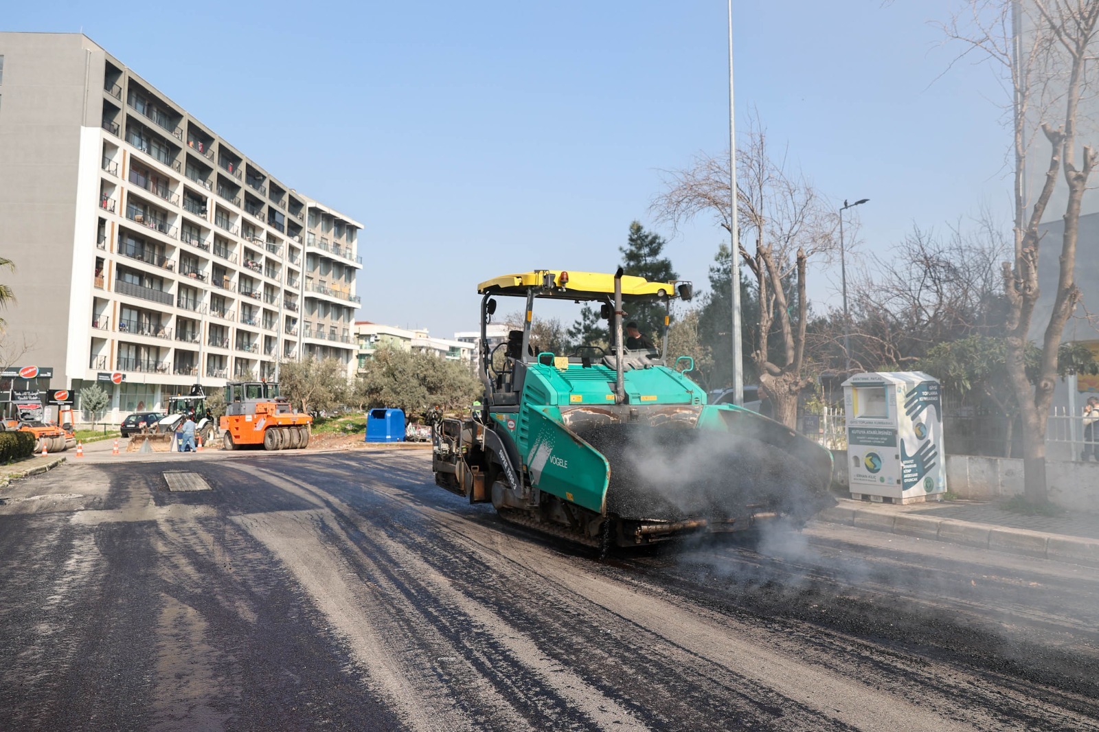 Başkan Görkem Duman, ilçede asfalt seferberliğini sürdürüyor