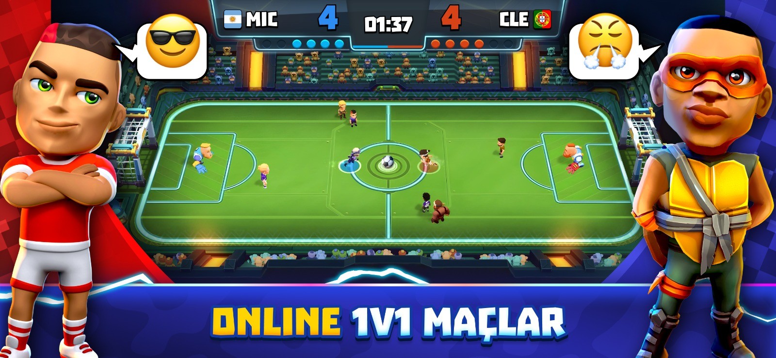 DEPARK FİRMASI MAGE GAMES'TEN YENİ MOBİL OYUN: GOAL BATTLE YAYINDA!