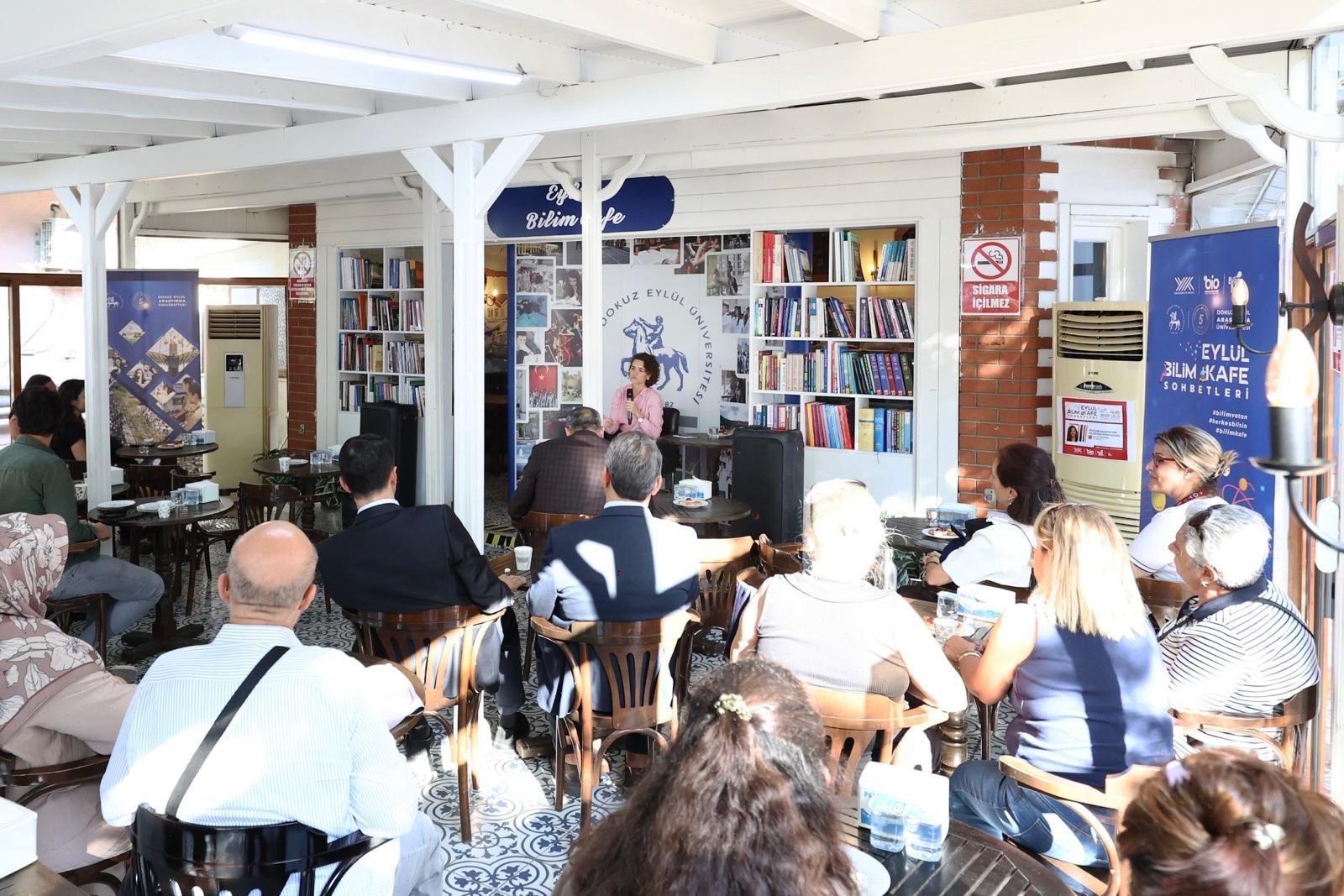 DOKUZ EYLÜL ÜNİVERSİTESİ, “BİLİM KAFE SOHBETLERİ”NİN 2’NCİSİNDE ÇOCUK SAĞLIĞINA ODAKLANDI