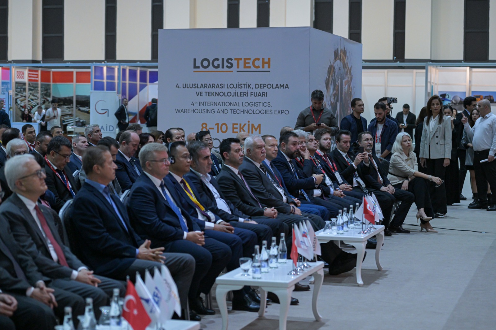 Lojistik sektörünün buluşma noktası LOGISTECH Fuarı başladı