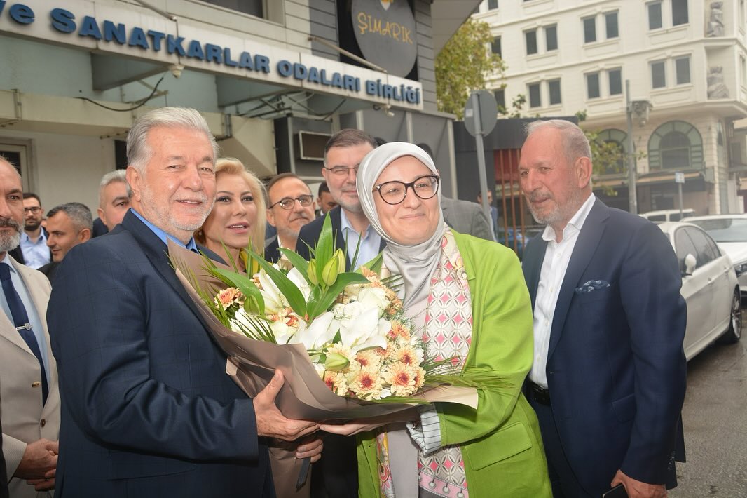 AK Parti Genel Başkan Yardımcısı Belgin Uygur’dan İESOB’a Ziyaret