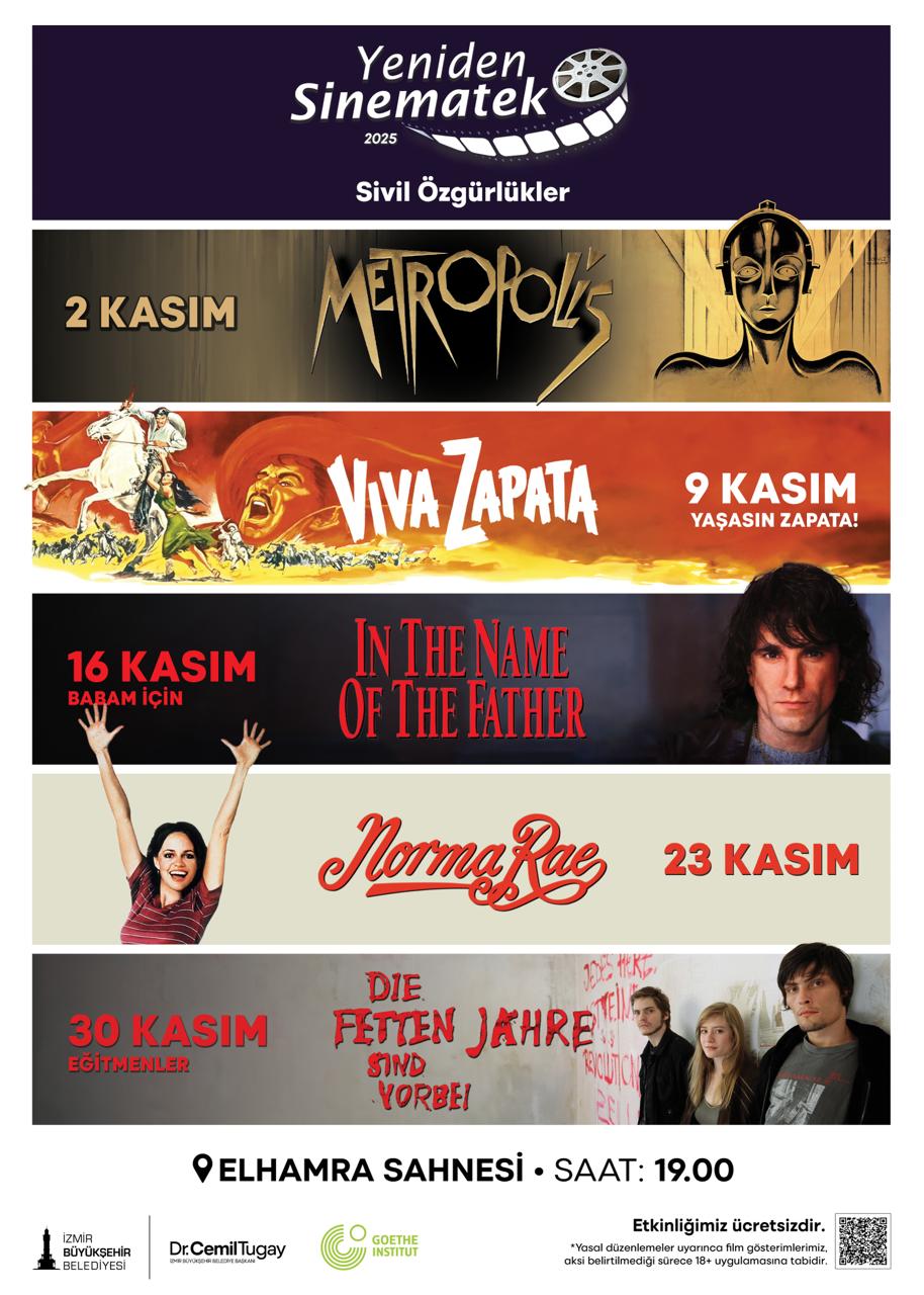 Yeniden Sinematek’ten Sivil Özgürlükler seçkisi