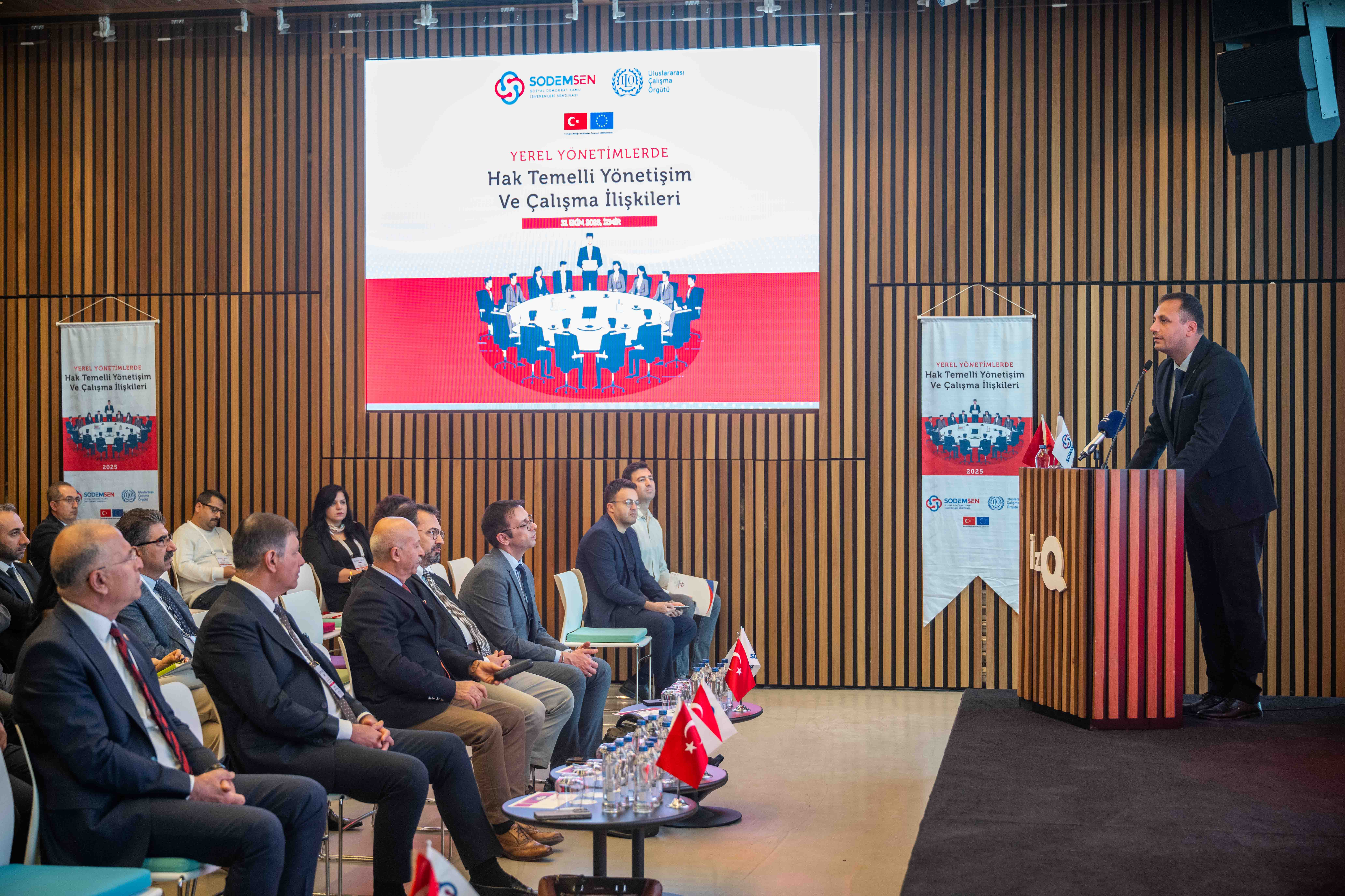 Başkan Eşki SODEMSEN çalıştayında konuştu:  “Sürdürülebilir belediyecilik için paylaşım şart”