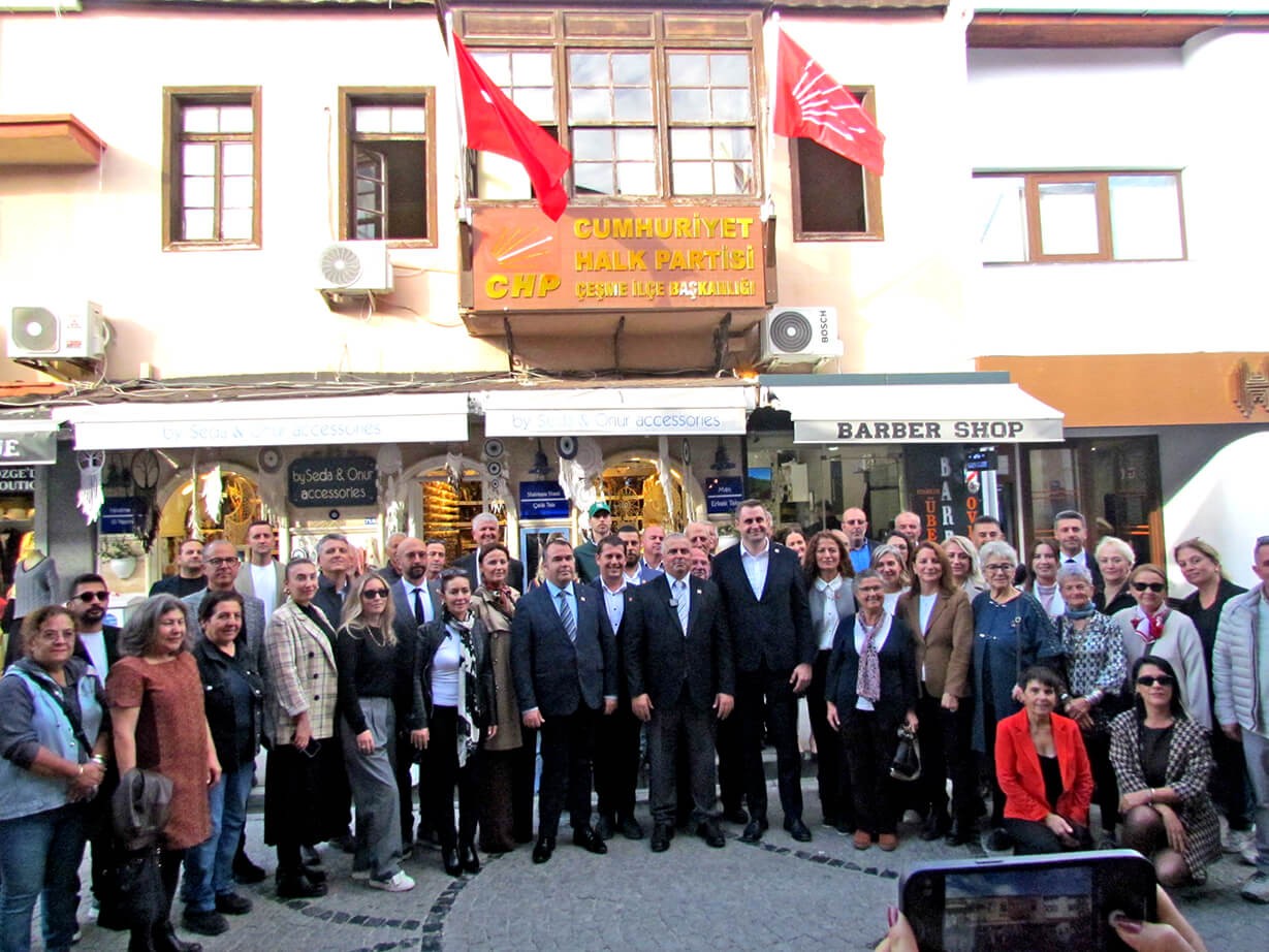 CHP İl Başkanı Güç'ten Çeşme'de net mesaj: "Gerçek sorunlara odaklanarak iktidara yürüyoruz"