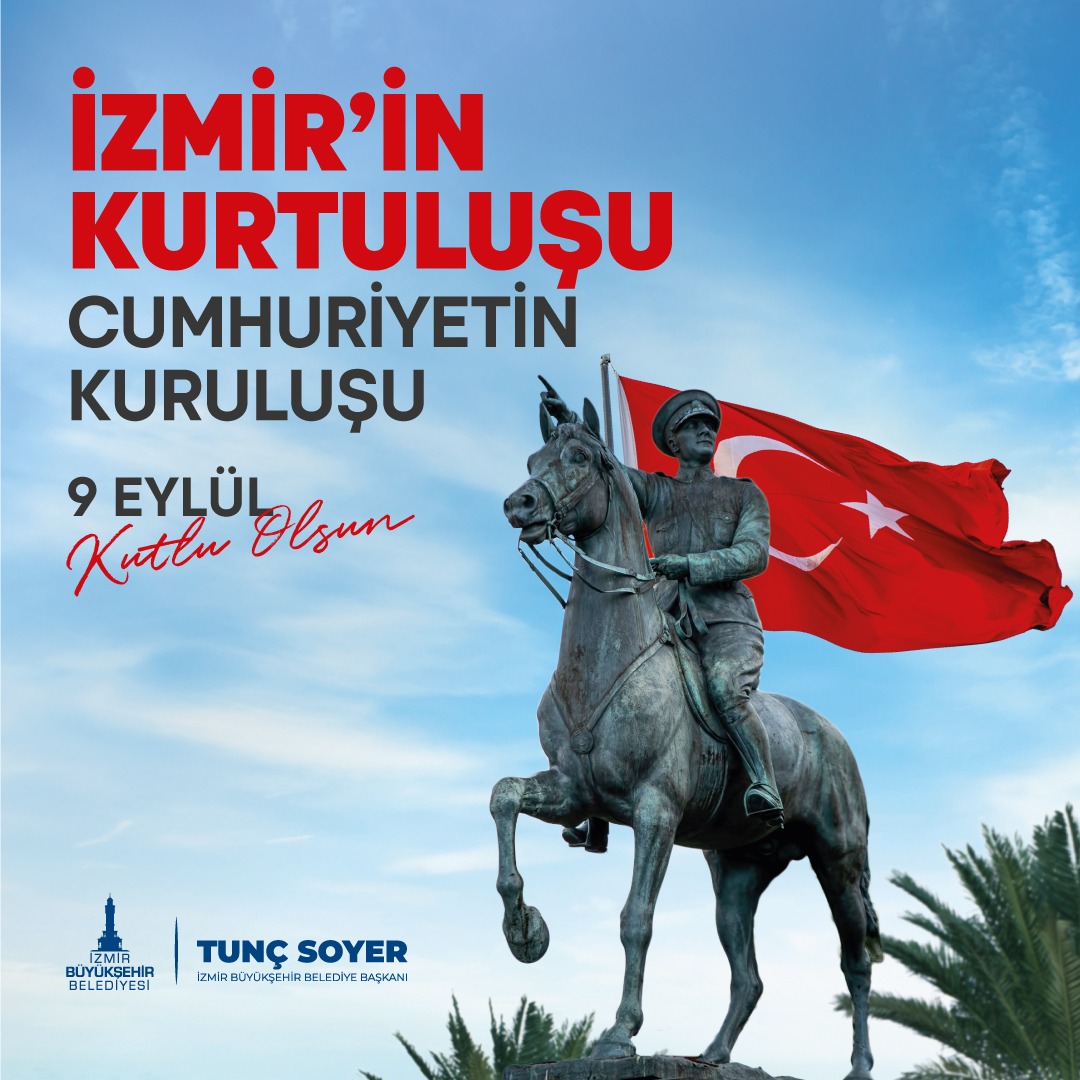 İzmir’de 101. kurtuluş yıldönümü coşkusu