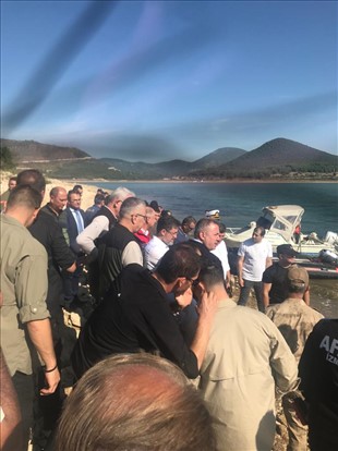 İZSU ve itfaiye ekipleri seferber oldu