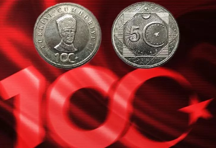 5 Türk Lirası madeni para resmen tedavüle verildi!