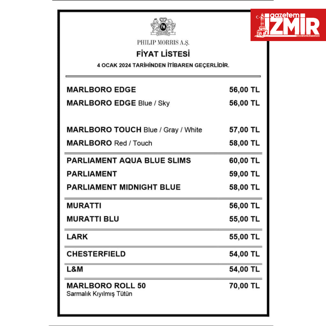 Bir sigara grubuna daha zam geldi