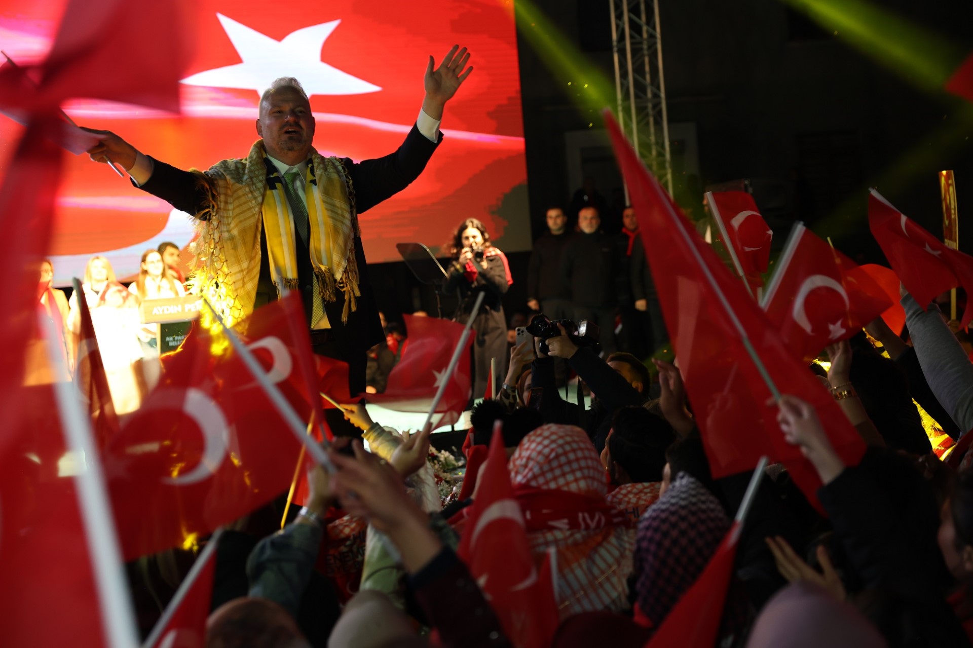 Pehlivan’dan gövde gösterisi