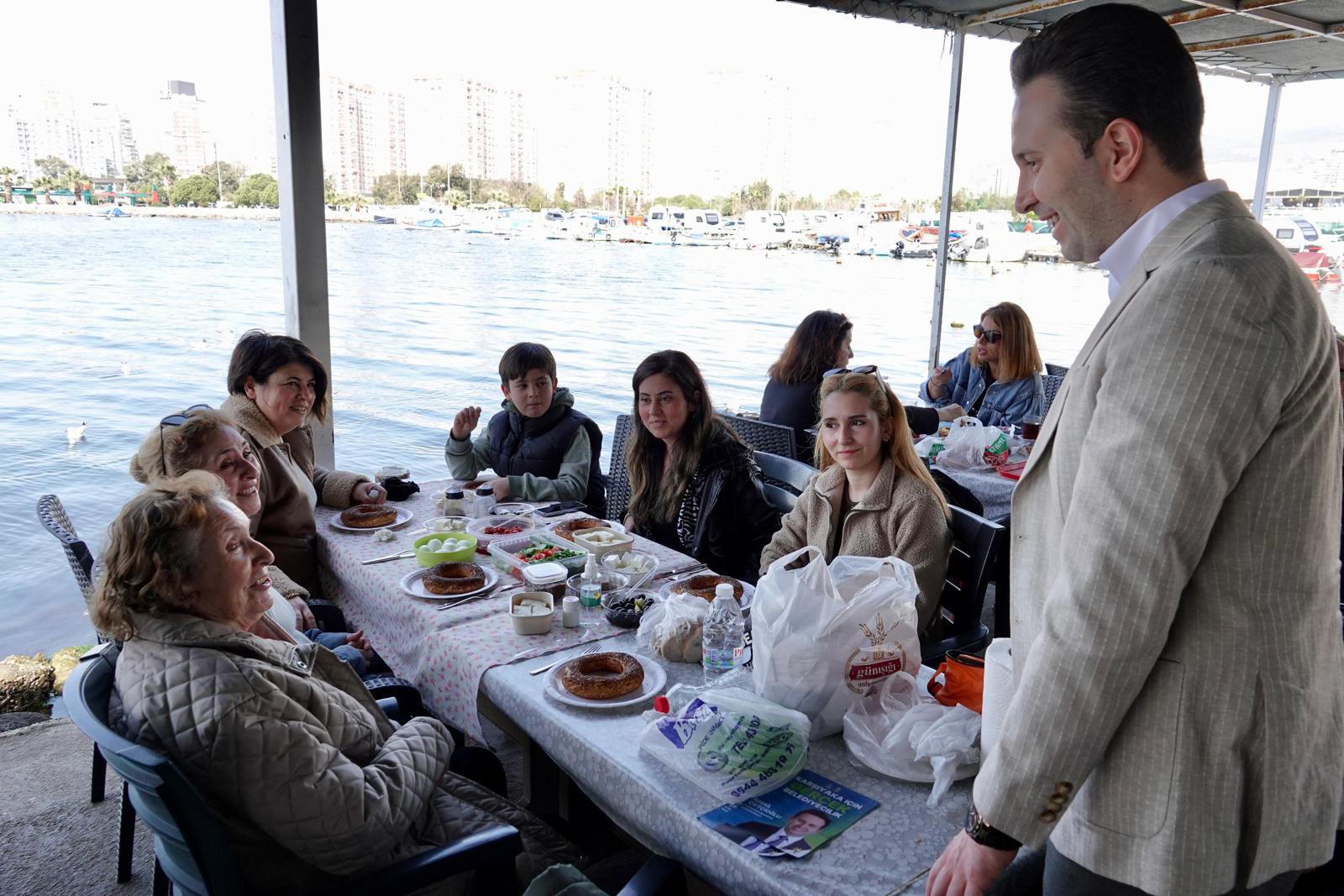Çiftçioğlu, vatandaşlarla buluştu her mahalleye eşit hizmet sözü verdi