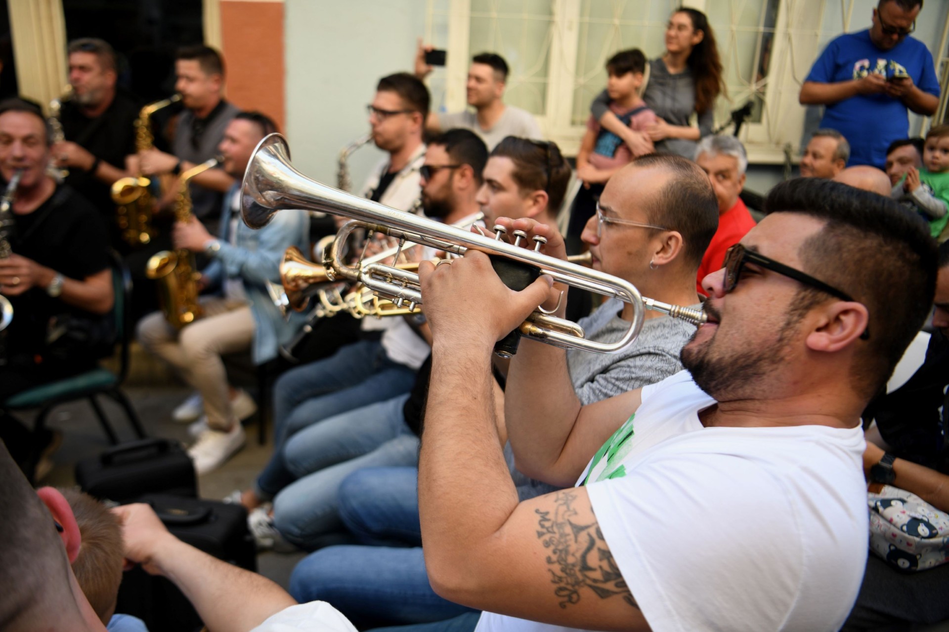 Çamdibi müzisyenlerinden mini konser