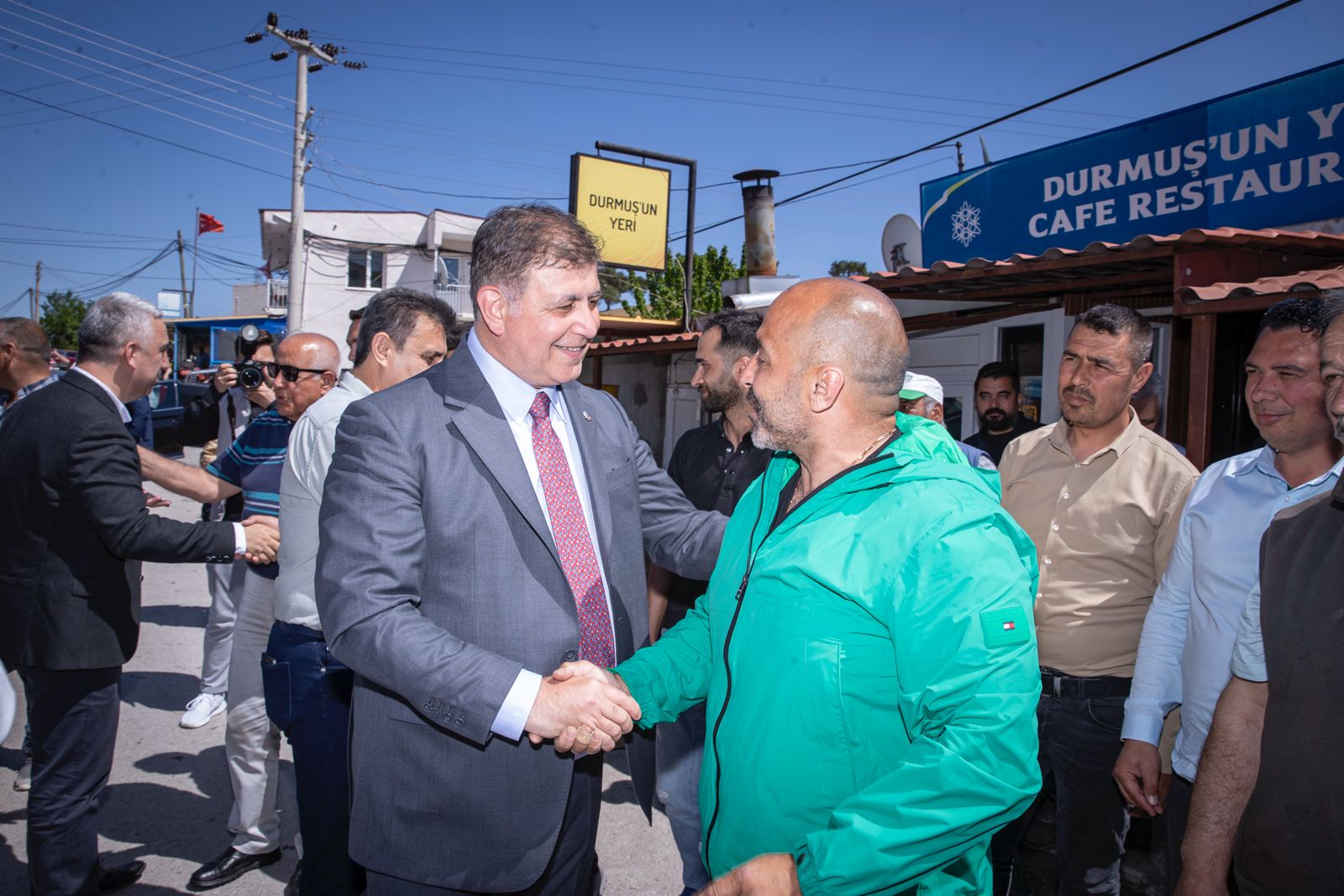 Deliktaş Köyü'ne sandık teşekkürü