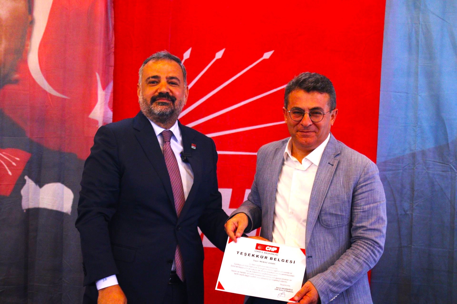 CHP İZMİR’DEN AVUKATLARA 31 MART TEŞEKKÜRÜ